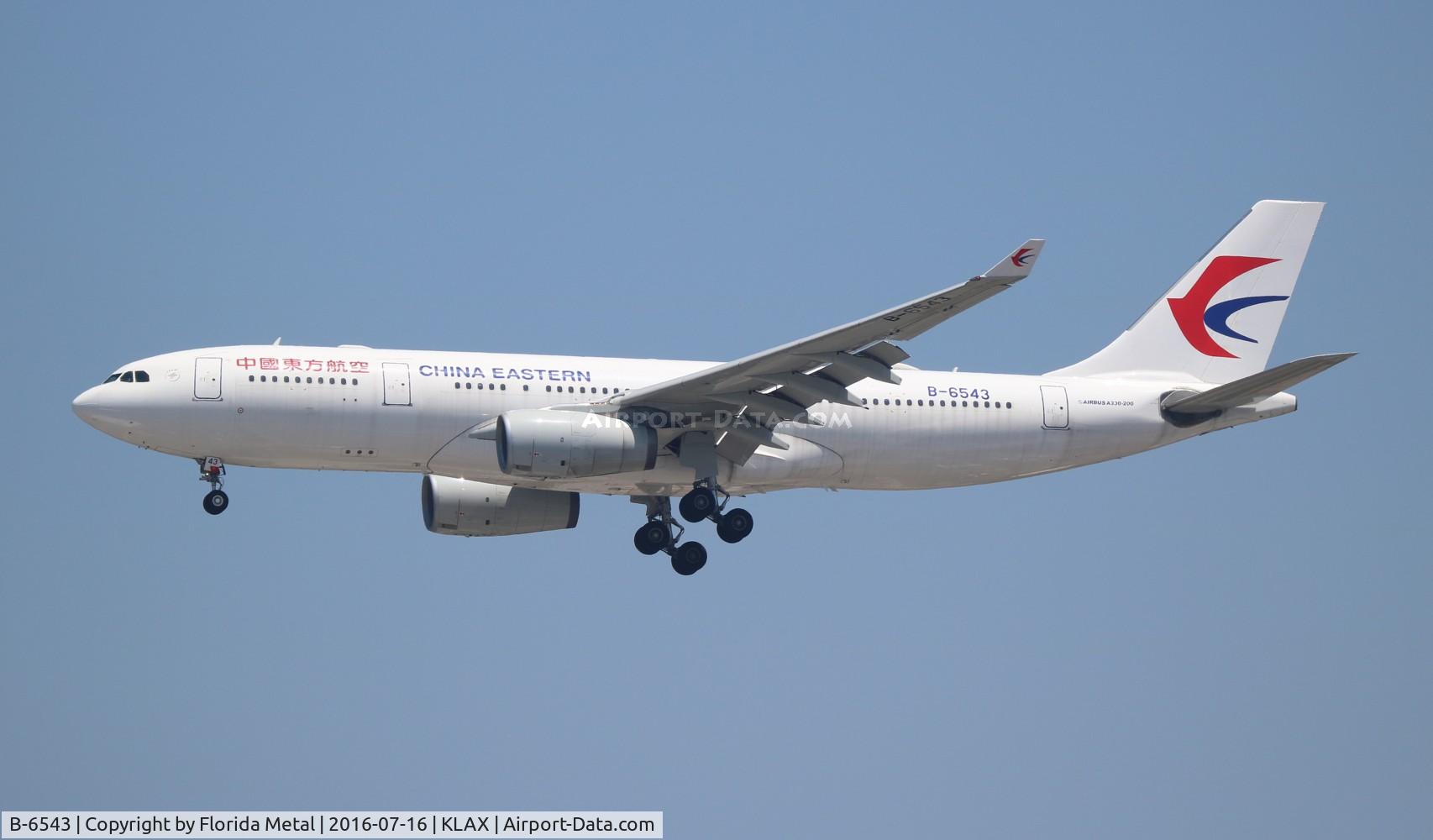 B-6543, 2011 Airbus A330-243 C/N 1280, LAX spotting