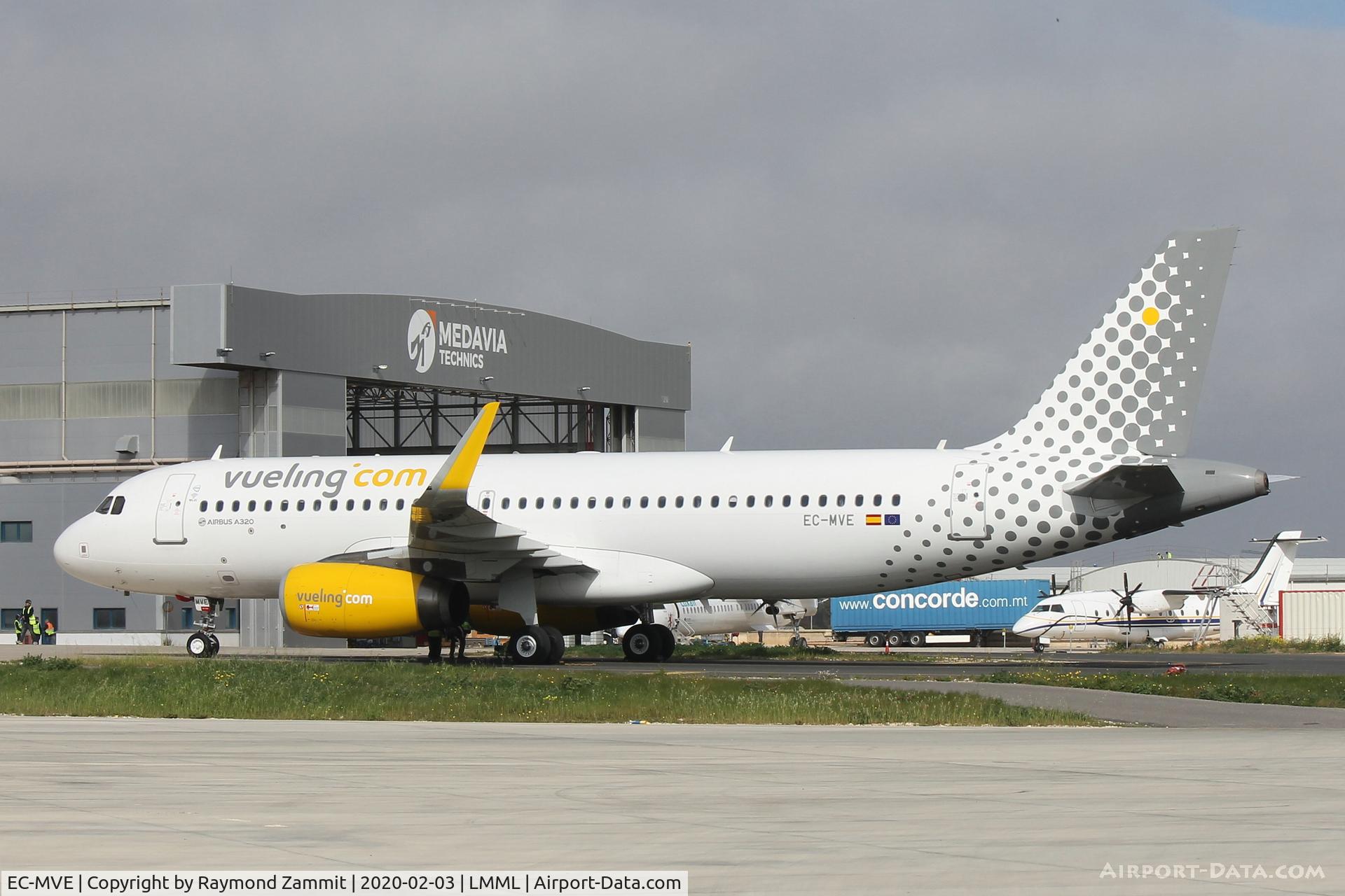 EC-MVE, 2018 Airbus A320-232 C/N 8130, A320 EC-MVE 3-2-20