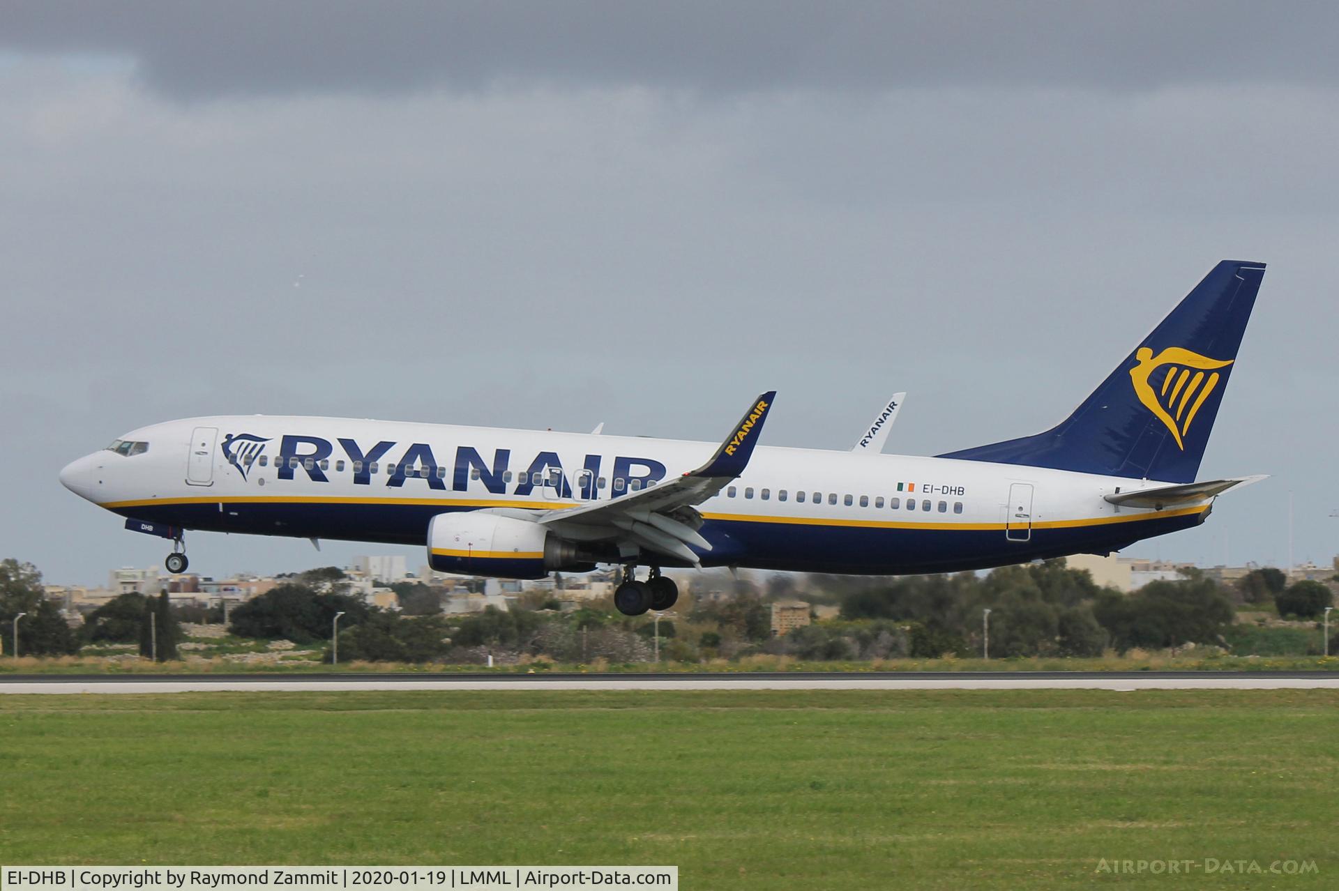 EI-DHB, 2005 Boeing 737-8AS C/N 33572, B737-800 EI-DHB Ryanair