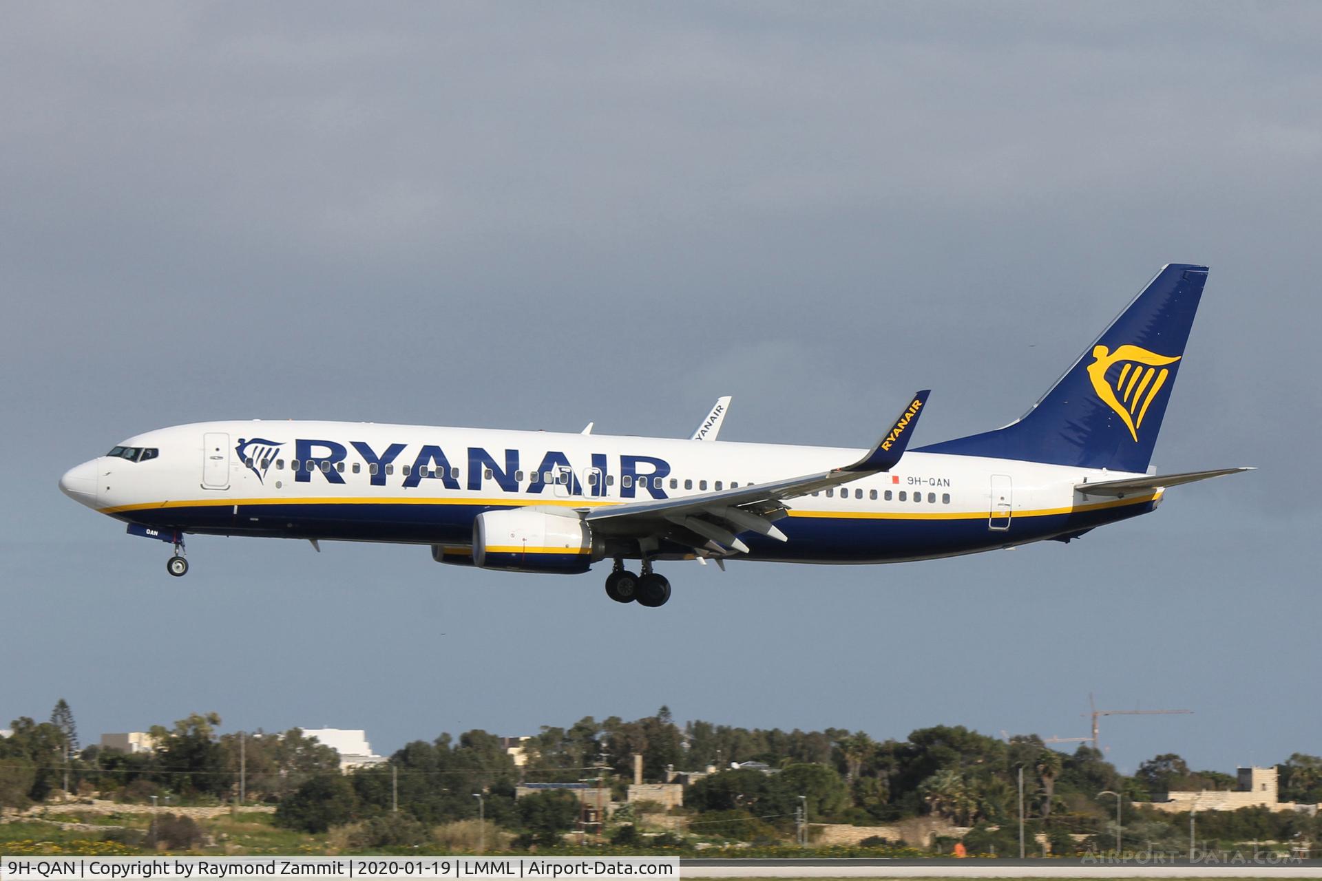 9H-QAN, 2000 Boeing 737-8AS C/N 44795, B737-800 9H-QAN Malta Air