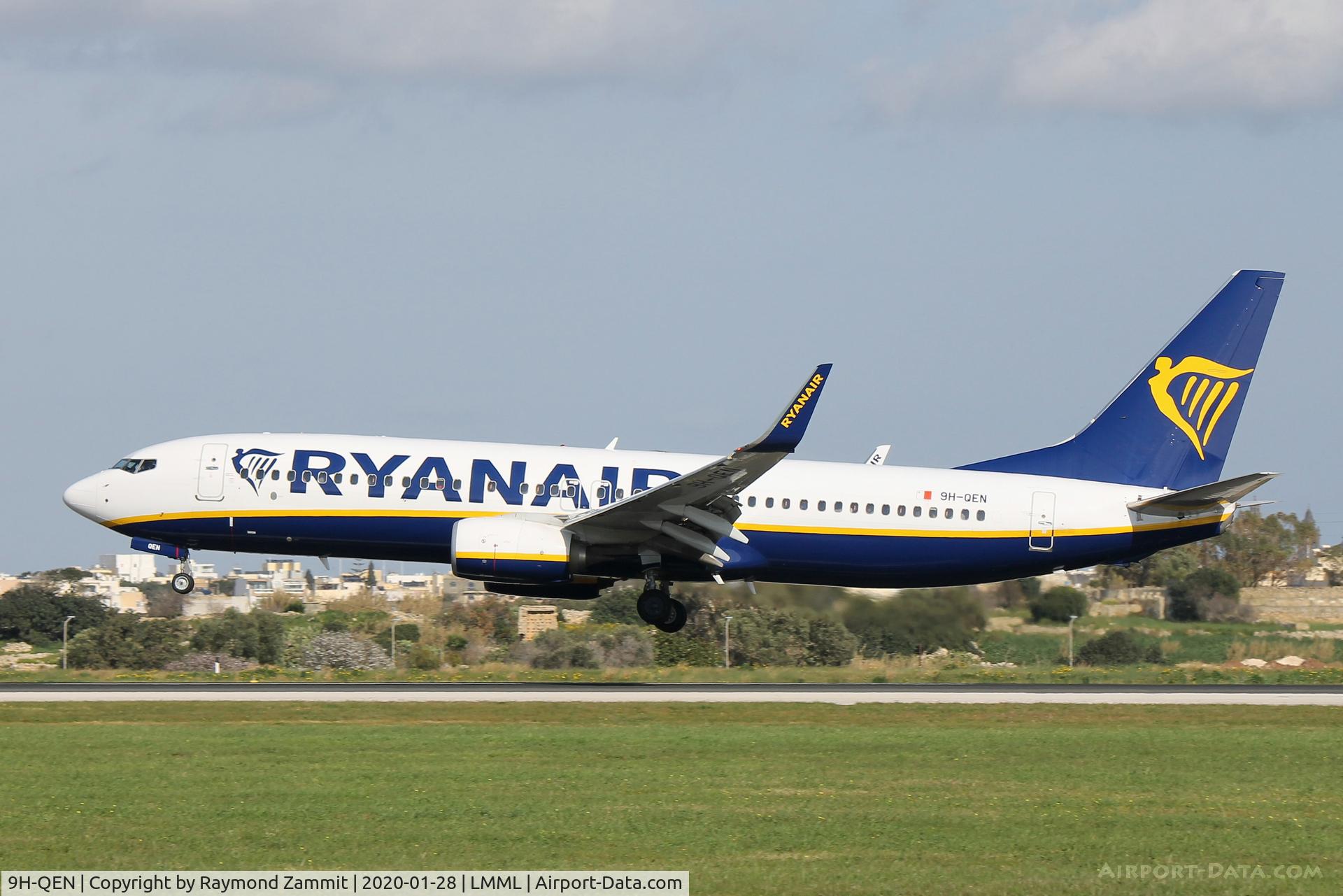 9H-QEN, 2018 Boeing 737-8AS C/N 44827, B737-800 9H-QEN Malta Air