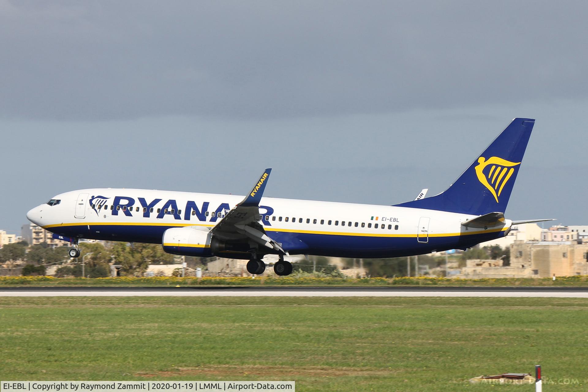 EI-EBL, 2009 Boeing 737-8AS C/N 37529, B737-800 EI-EBL Ryanair