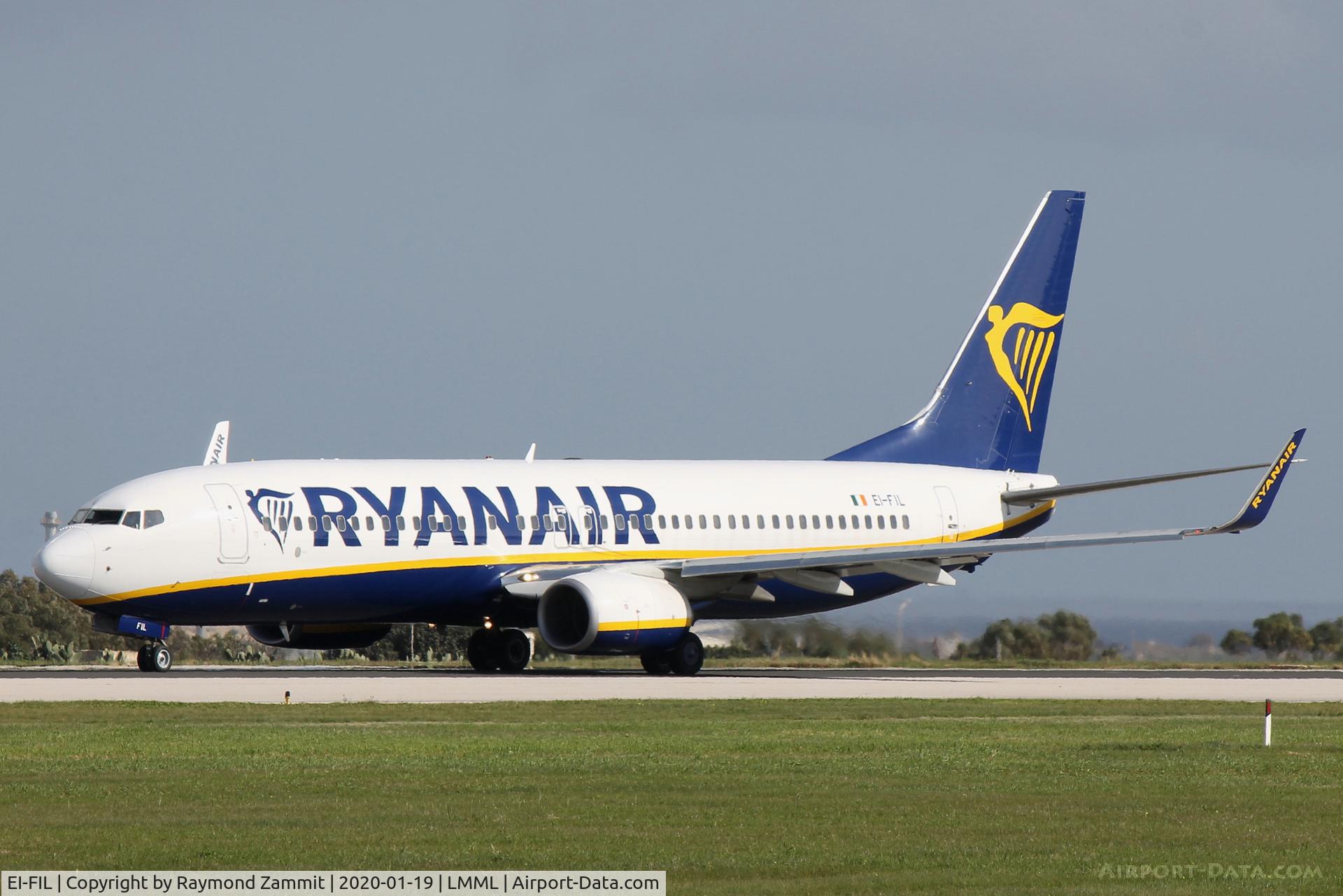 EI-FIL, 2015 Boeing 737-8AS C/N 44702, B737-800 EI-FIL Ryanair