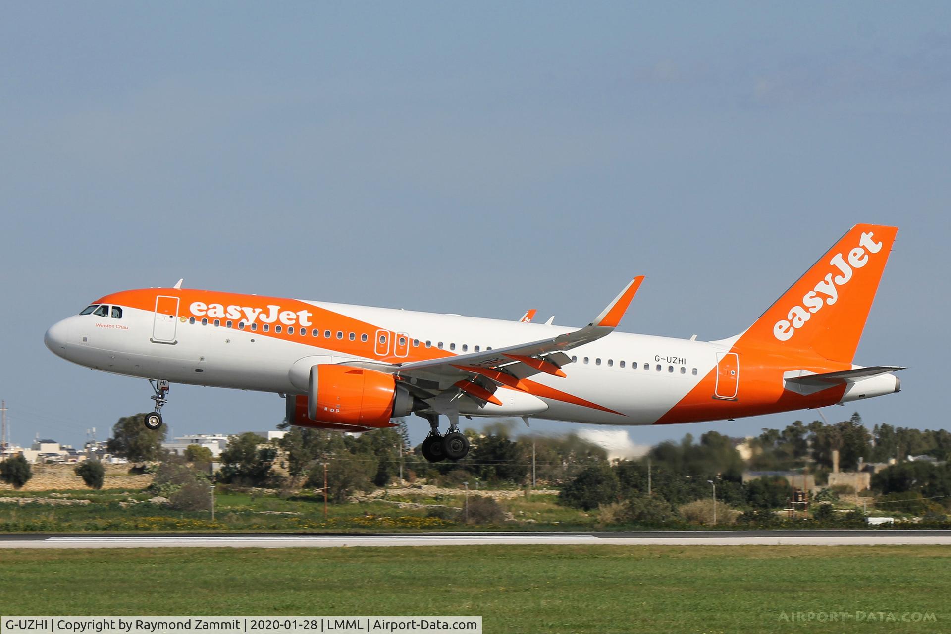 G-UZHI, 2018 Airbus A320-251NEO C/N 8304, A320 G-UZHI Easyjet