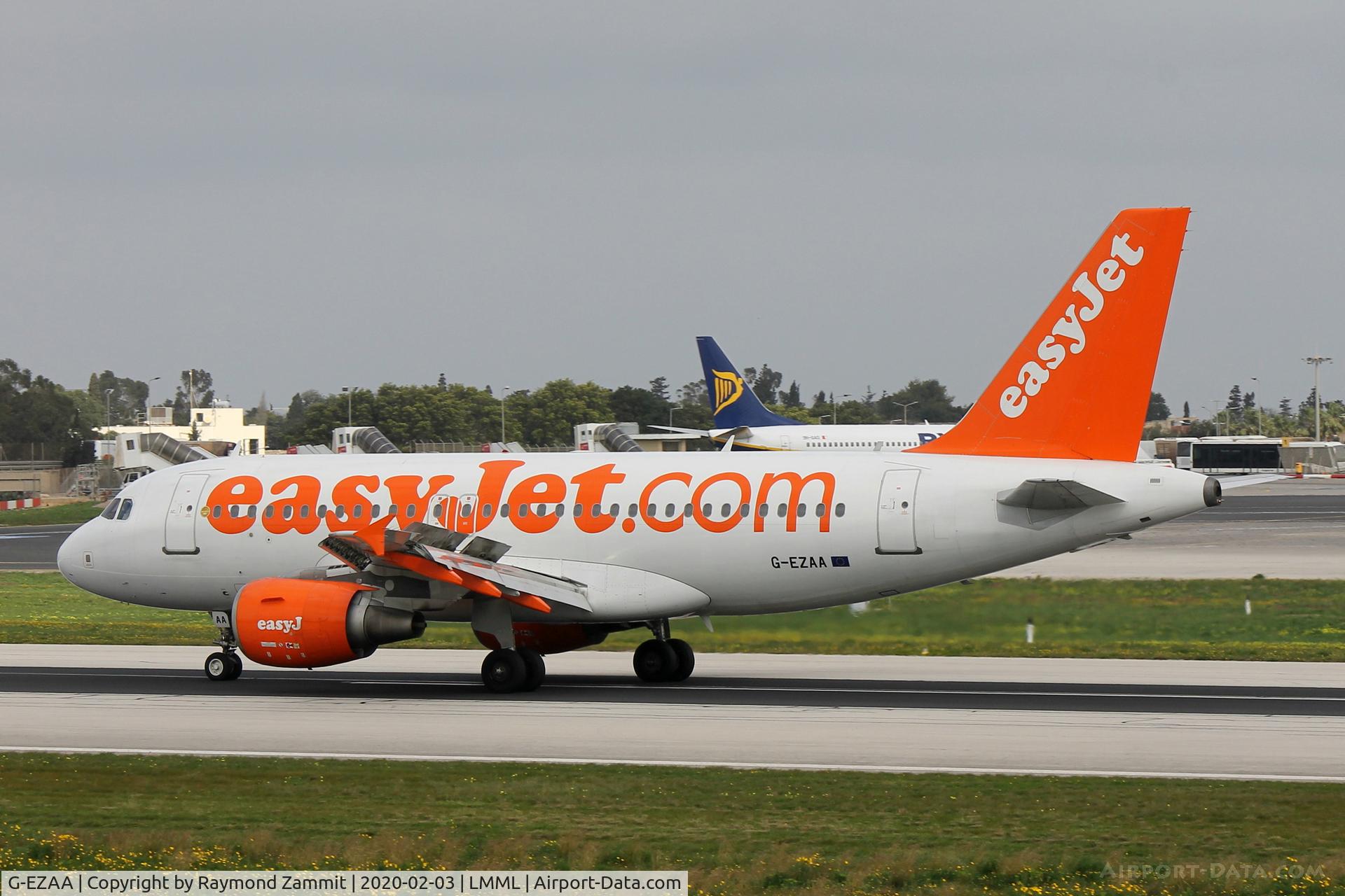 G-EZAA, 2006 Airbus A319-111 C/N 2677, A319 G-EZAA Easyjet