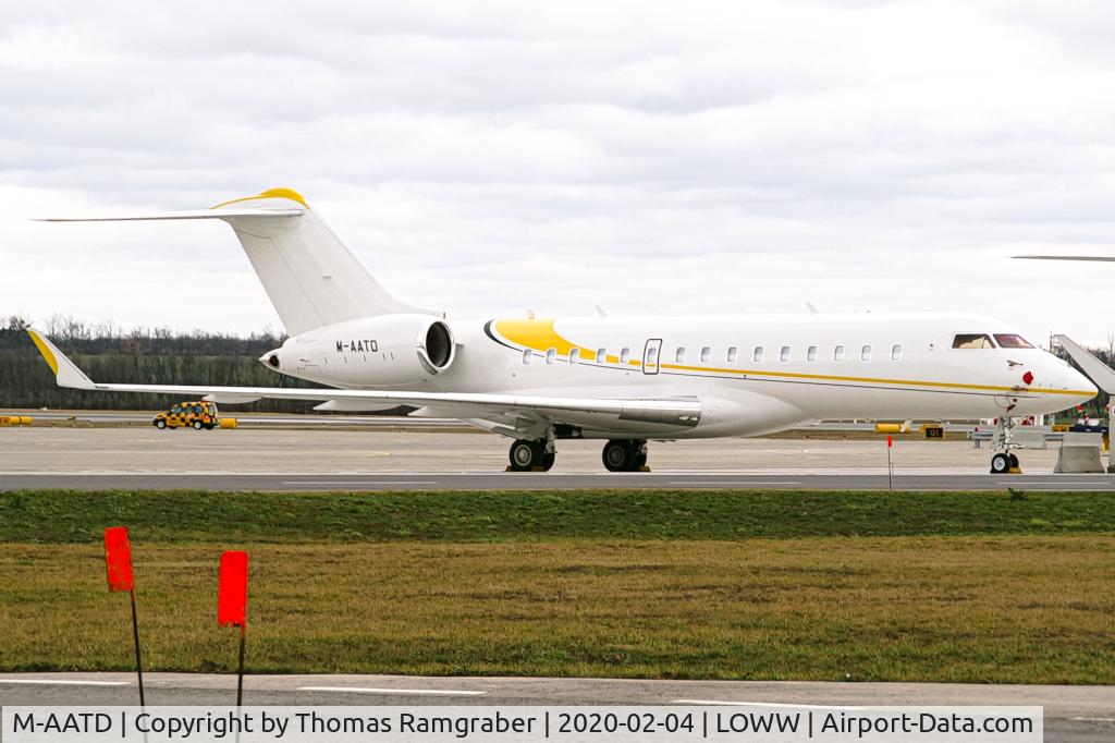 M-AATD, 2017 Bombardier BD-700-1A10 Global 6000 C/N 9766, Unitrans IOM Ltd. Bombardier Global 6000