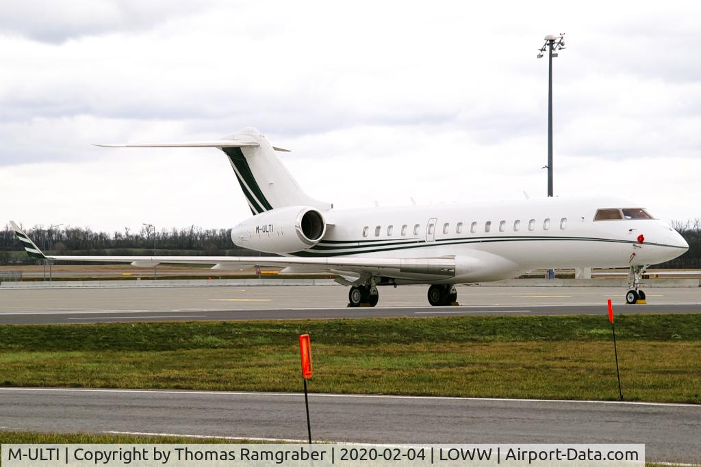 M-ULTI, 2010 Bombardier BD-700-1A10 Global Express C/N 9394, private Bombardier Global Express XRS