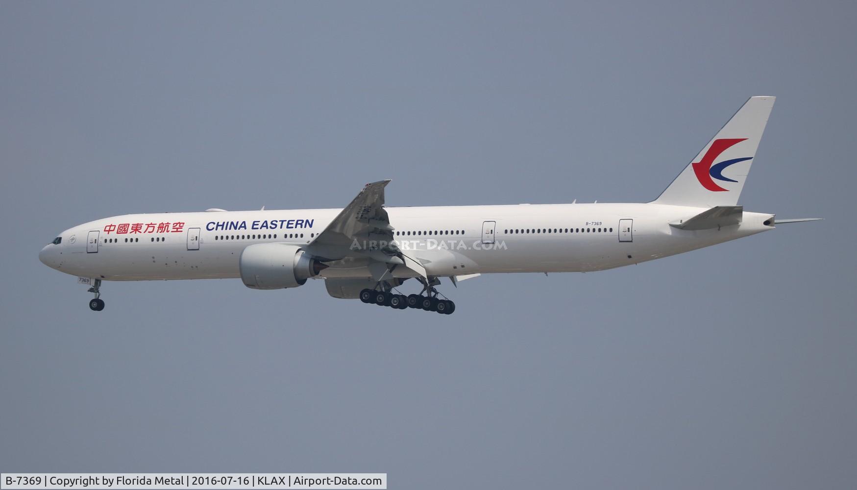 B-7369, 2016 Boeing 777-39P/ER C/N 43286, LAX 2016