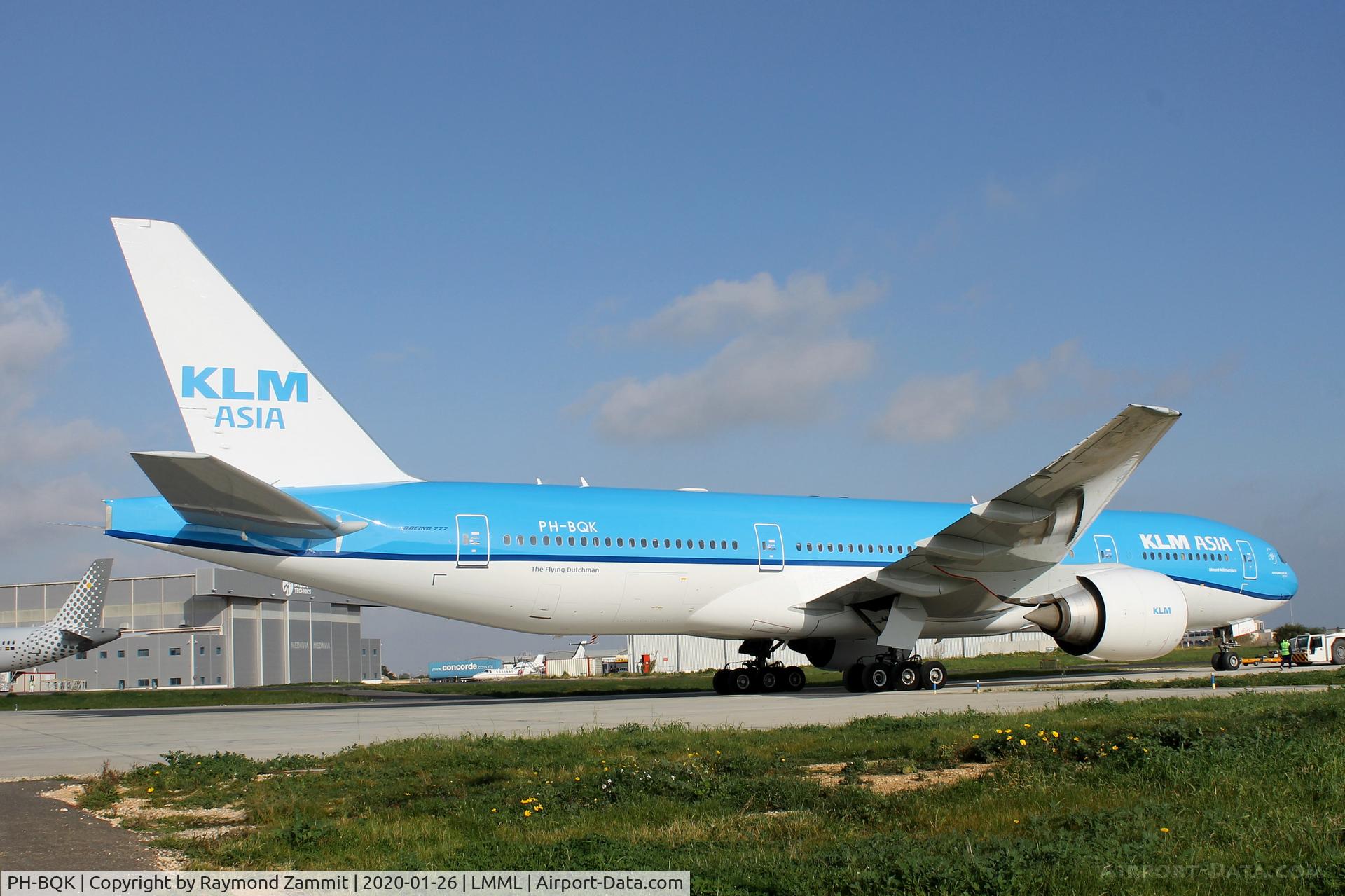 PH-BQK, 2005 Boeing 777-206/ER C/N 29399, B777 PH-BQK KLM