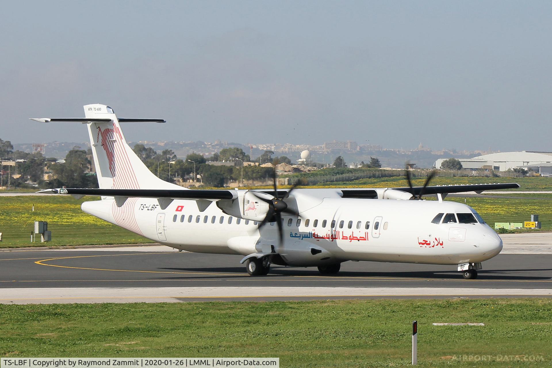 TS-LBF, 2019 ATR 72-600 (72-212A) C/N 1582, ATR72 TS-LBF Tunisair Express