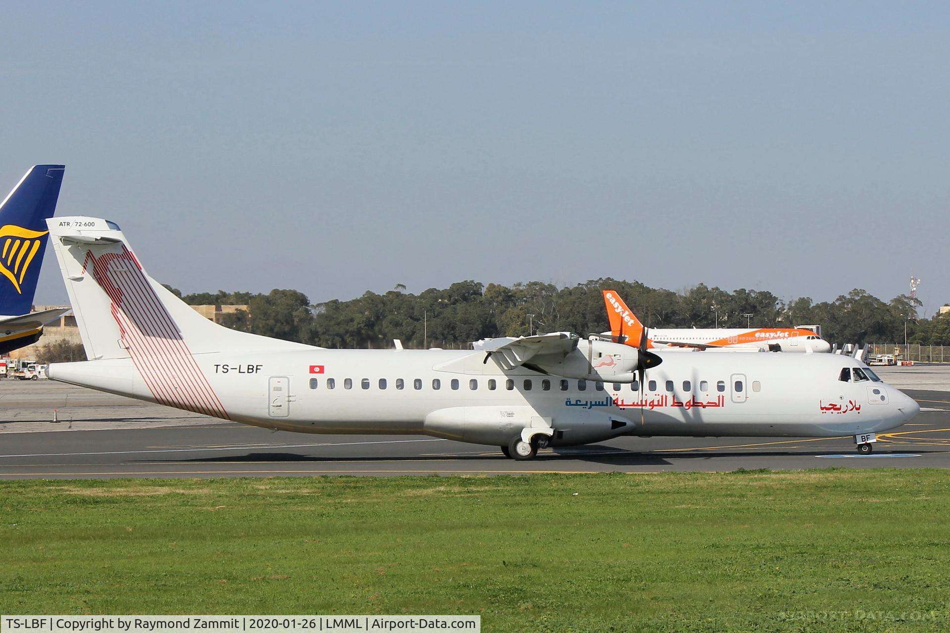 TS-LBF, 2019 ATR 72-600 (72-212A) C/N 1582, ATR72 TS-LBF Tunisair Express