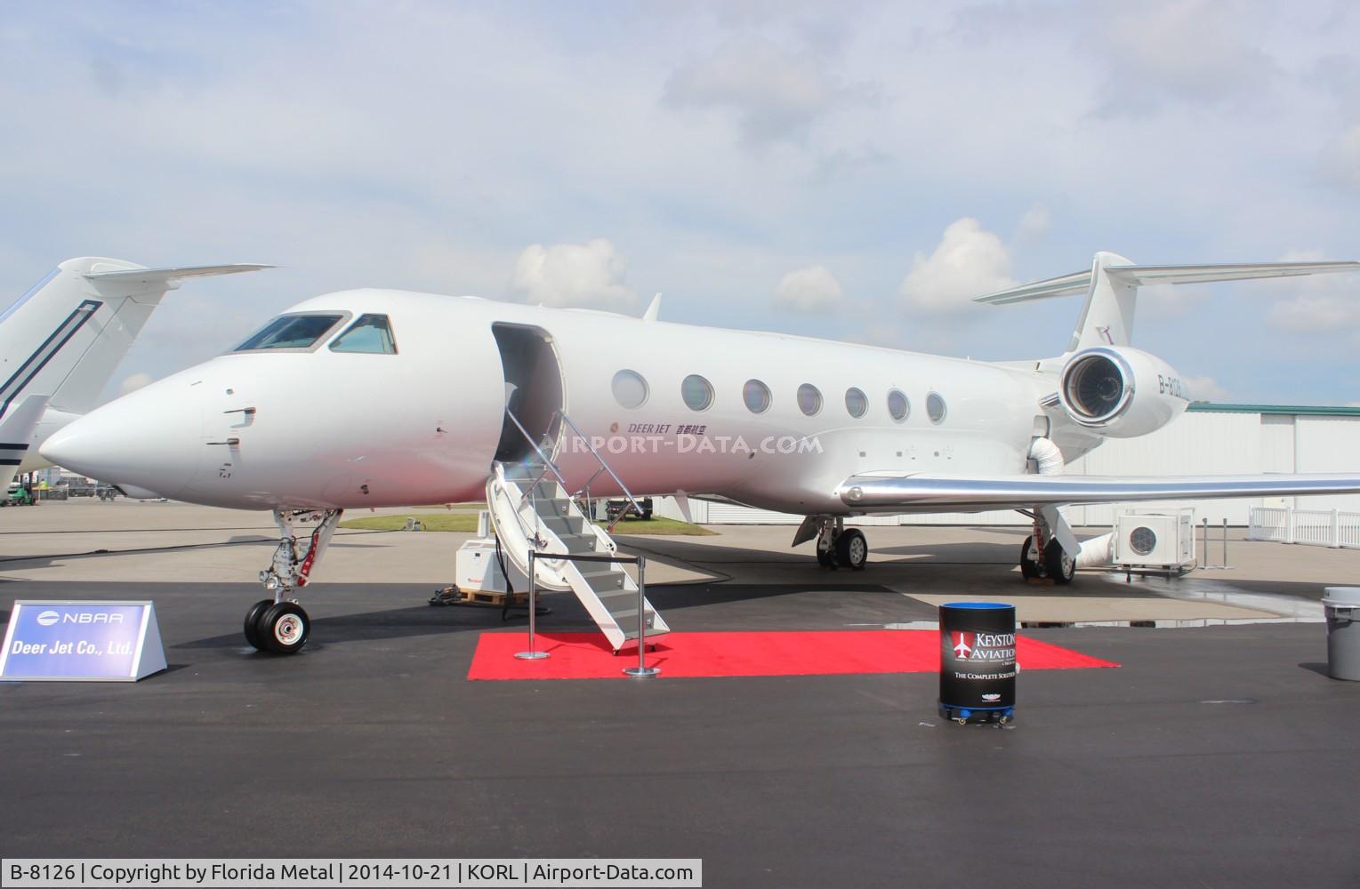 B-8126, Gulfstream Aerospace GV-SP (G550) C/N 5349, NBAA 2014