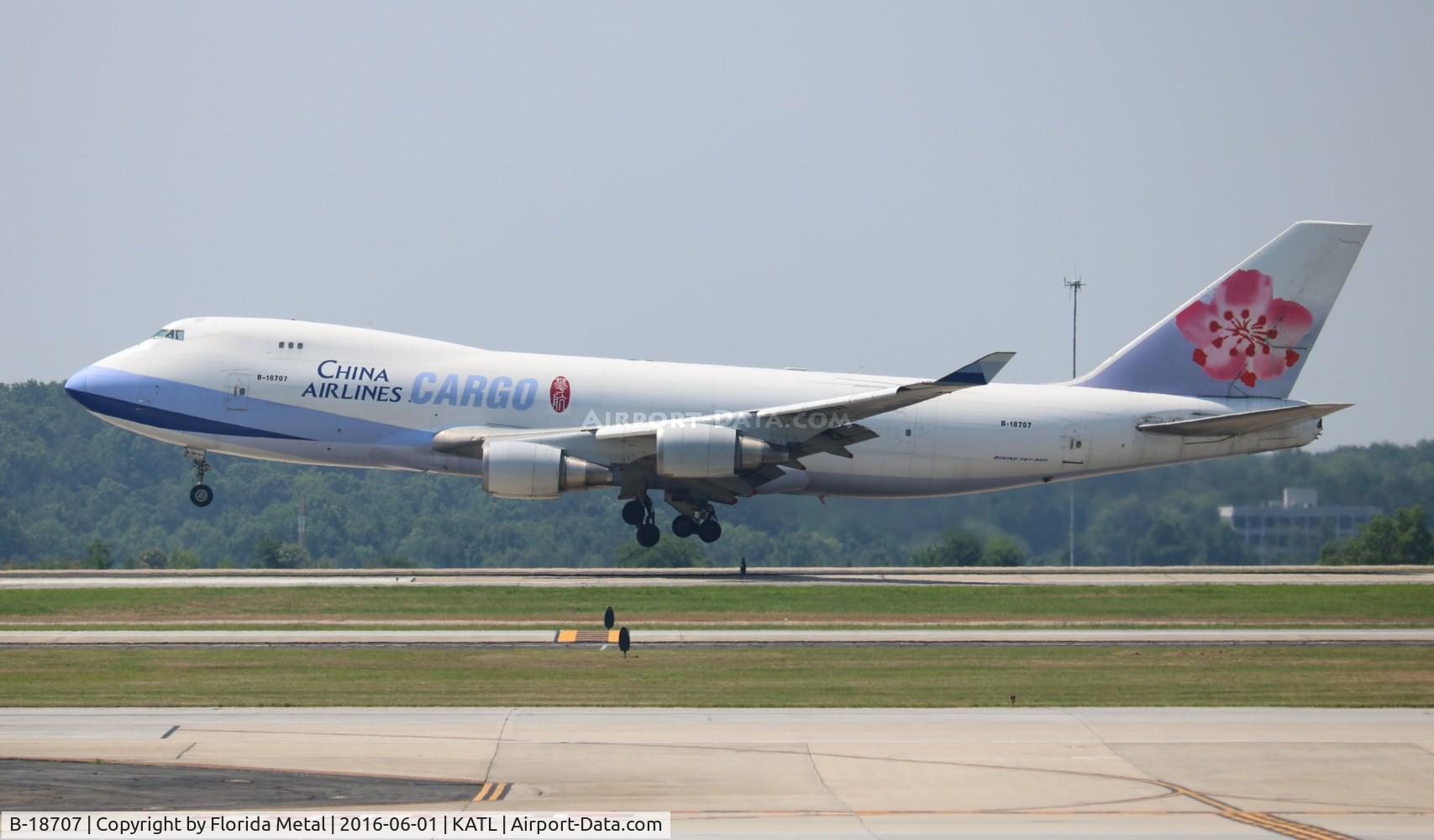 B-18707, 2001 Boeing 747-409F/SCD C/N 30764, ATL 2016