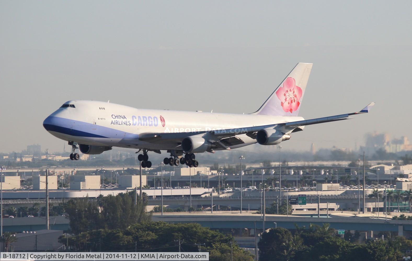 B-18712, 2003 Boeing 747-409F/SCD C/N 33729, MIA 2014