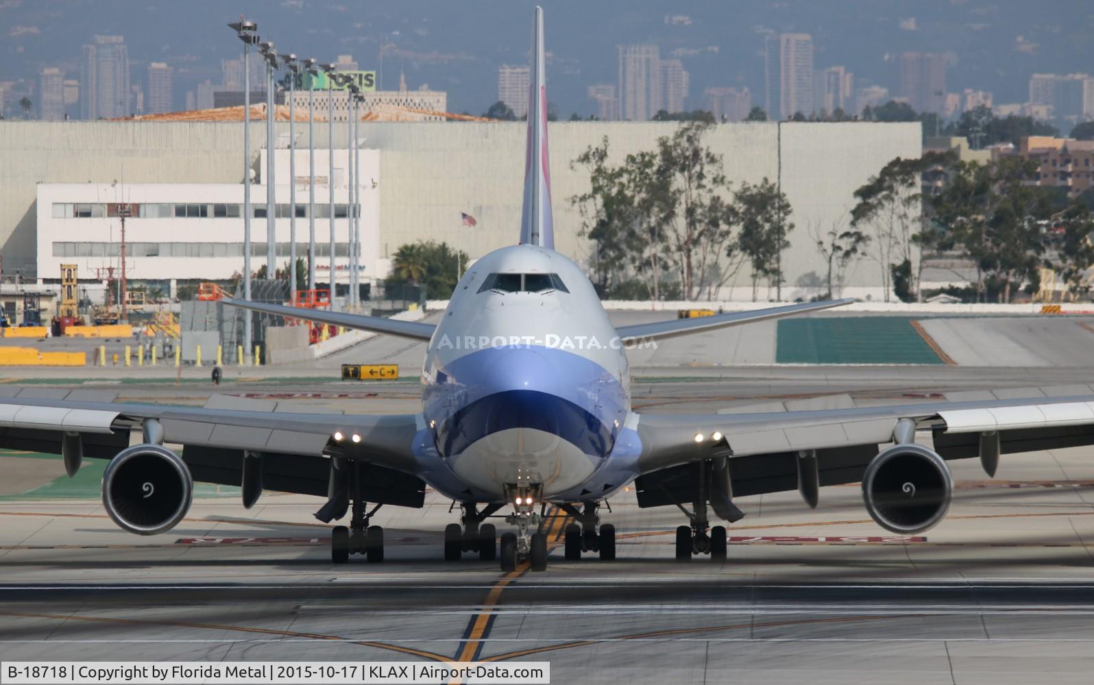 B-18718, Boeing 747-409F/SCD C/N 30770, LAX 2015