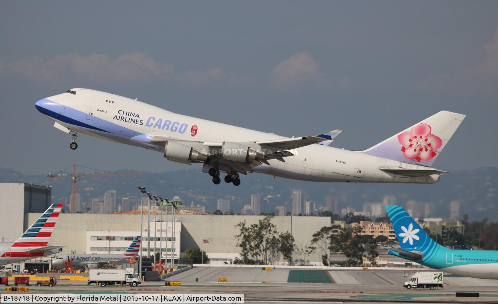 B-18718, Boeing 747-409F/SCD C/N 30770, LAX 2015