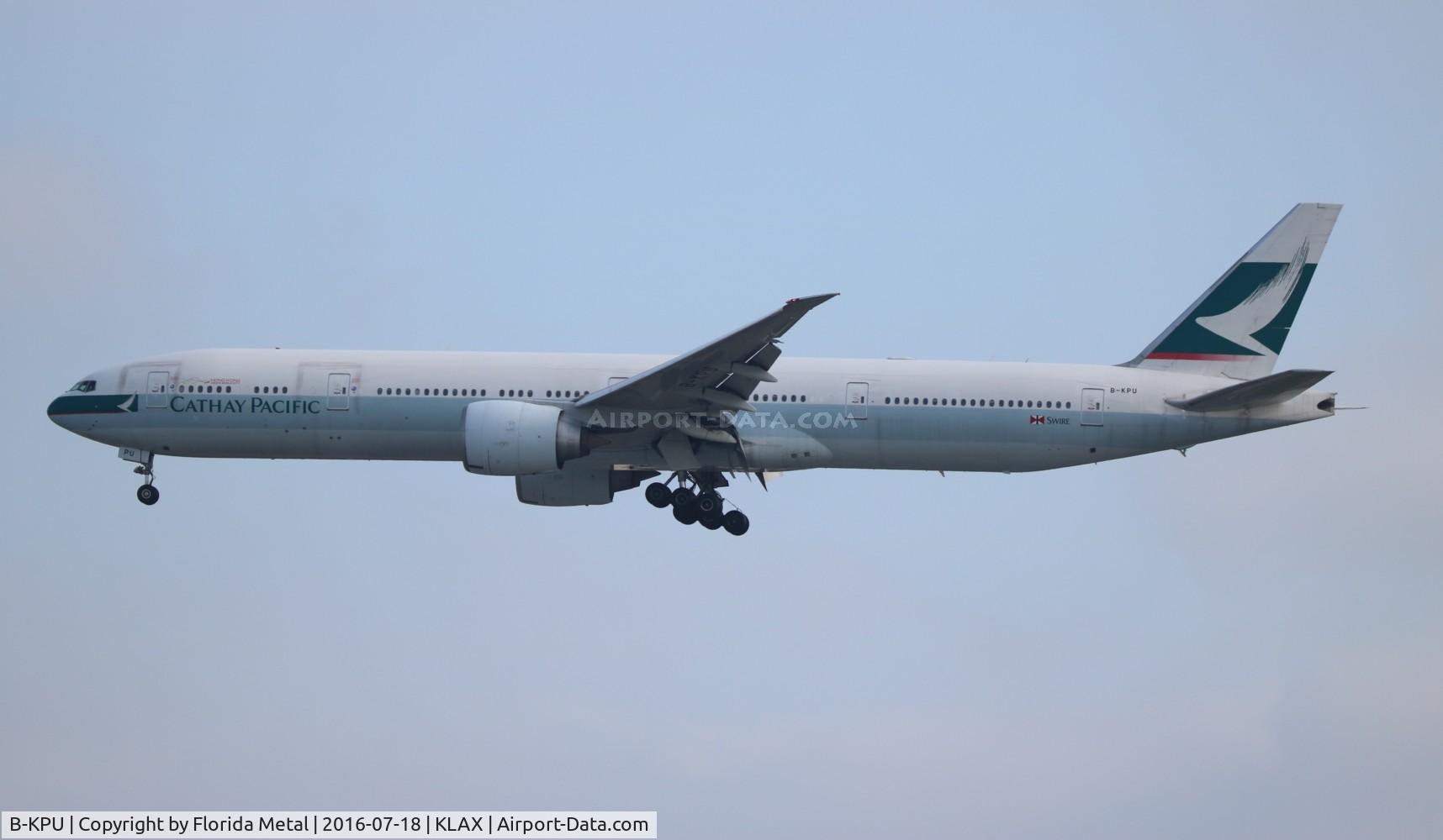 B-KPU, 2011 Boeing 777-367 C/N 39233, LAX 2016