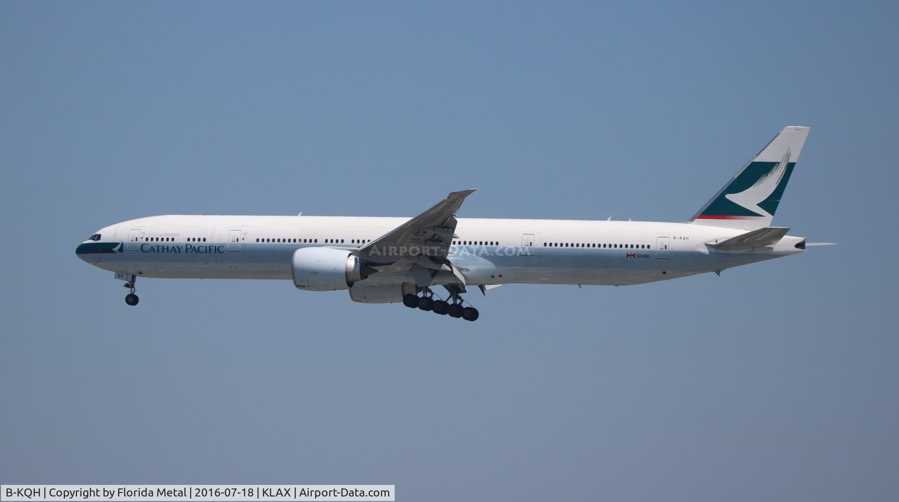 B-KQH, 2013 Boeing 777-367/ER C/N 42143, LAX 2016
