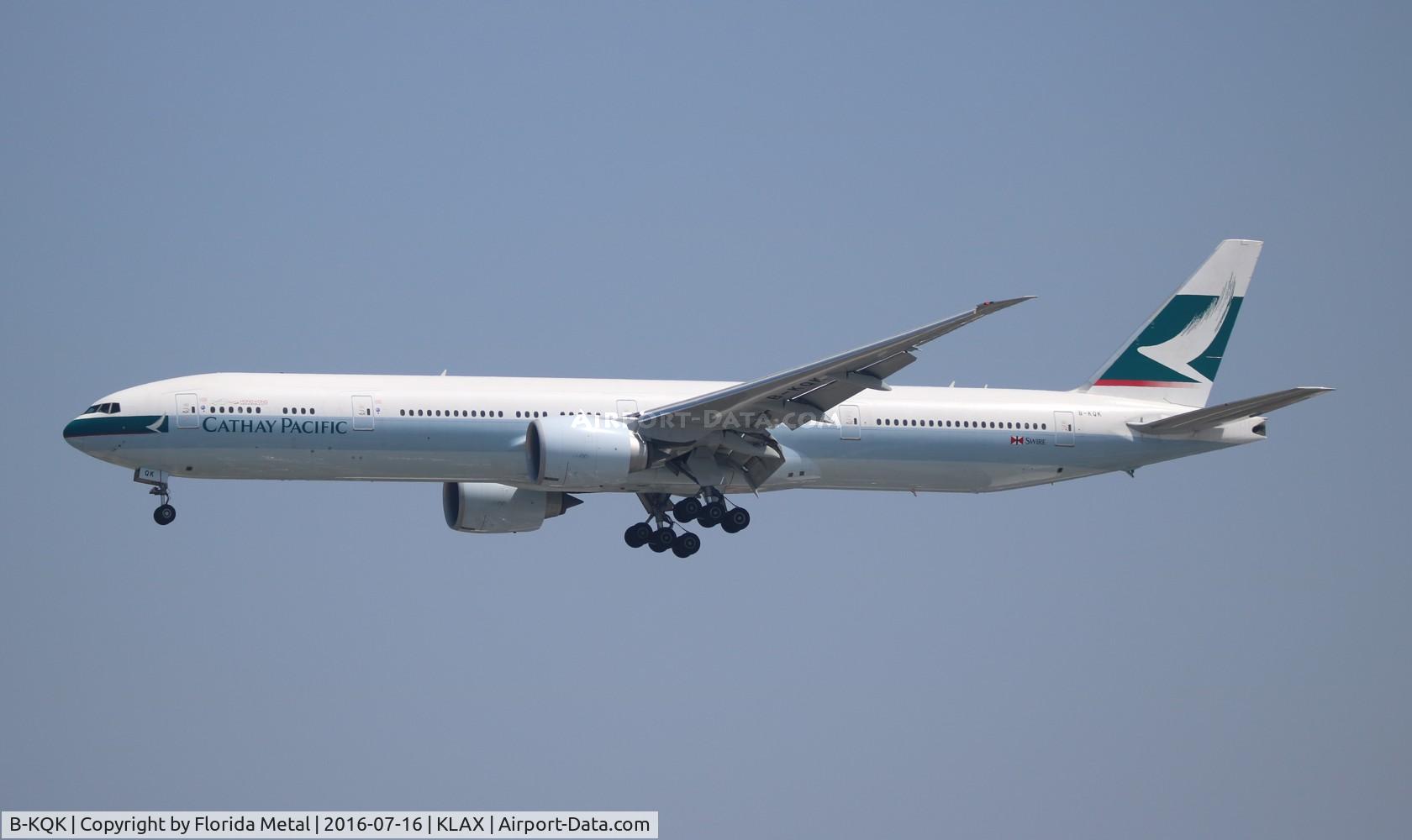 B-KQK, 2013 Boeing 777-367/ER C/N 41430, LAX 2016