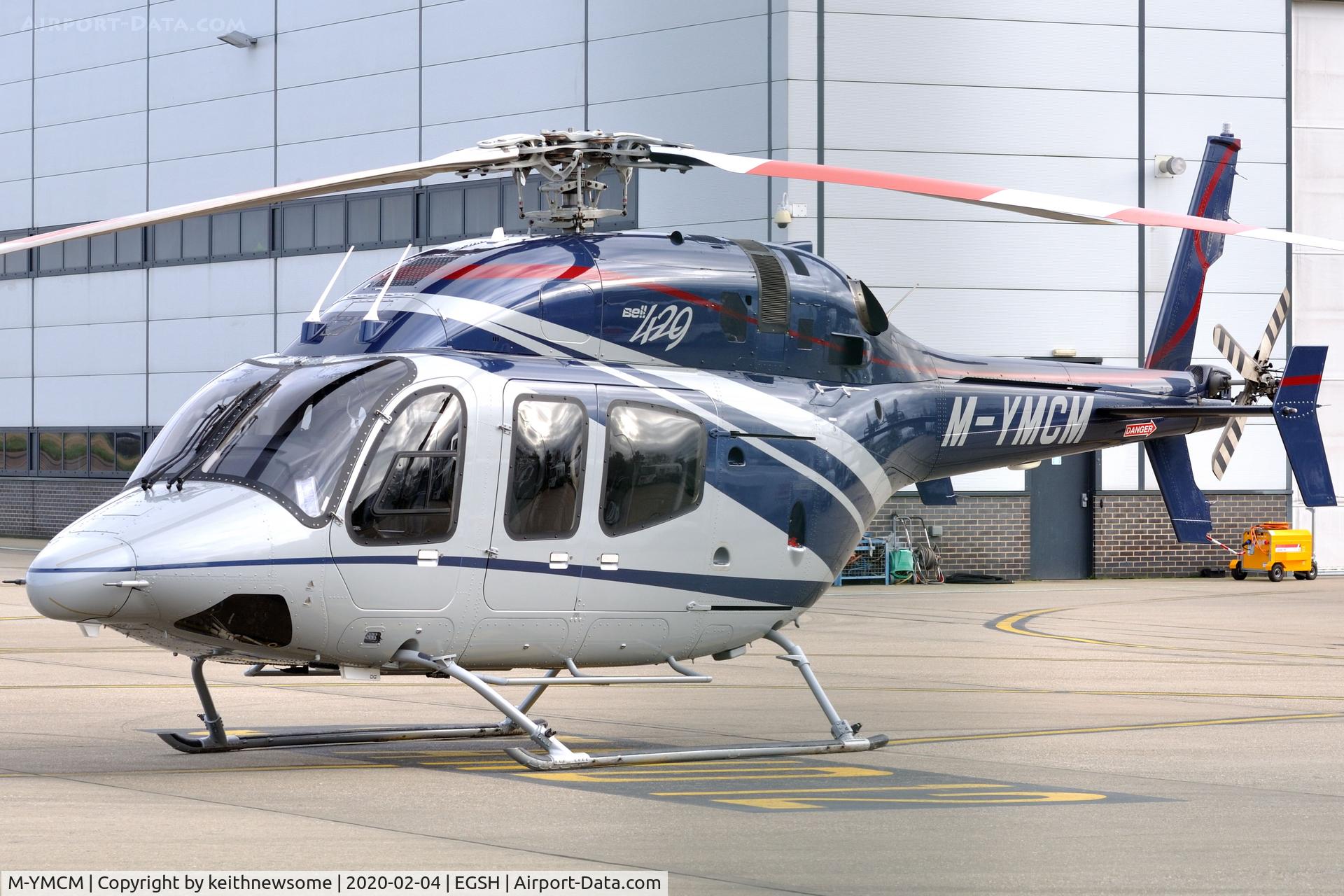 M-YMCM, 2012 Bell 429 GlobalRanger C/N 57107, Return Visitor.