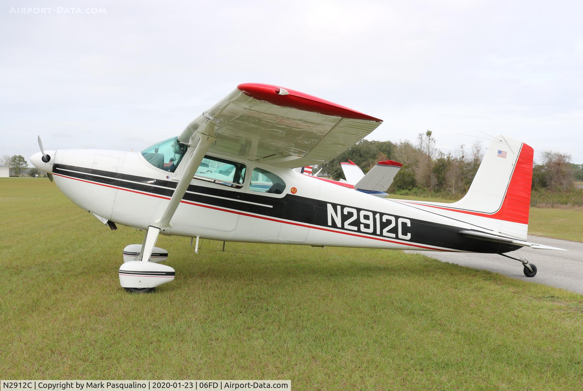 N2912C, 1954 Cessna 180 C/N 30812, Cessna 180