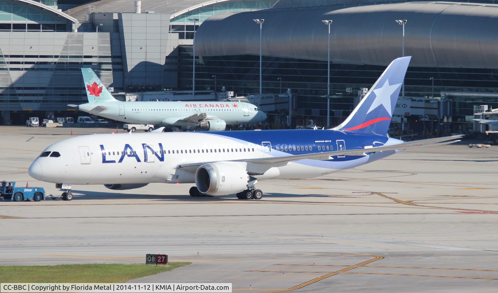 CC-BBC, 2012 Boeing 787-8 Dreamliner C/N 38472, MIA 2014