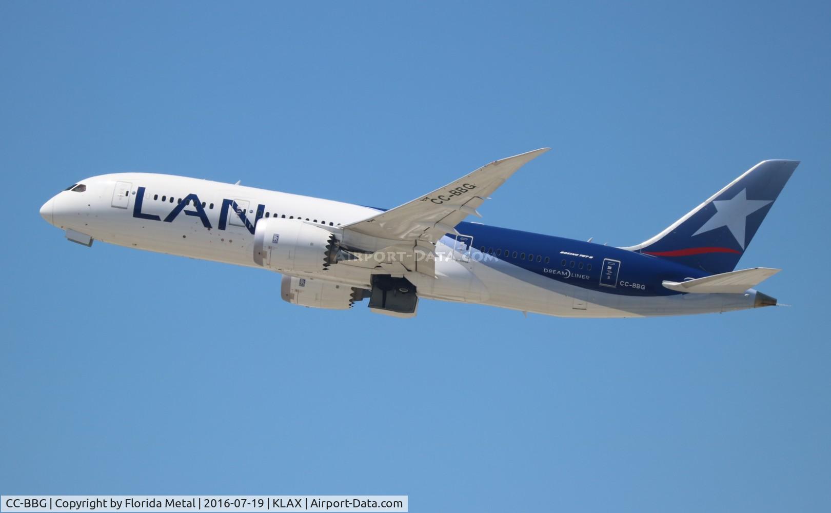 CC-BBG, 2014 Boeing 787-8 Dreamliner Dreamliner C/N 38477, LAX 2016