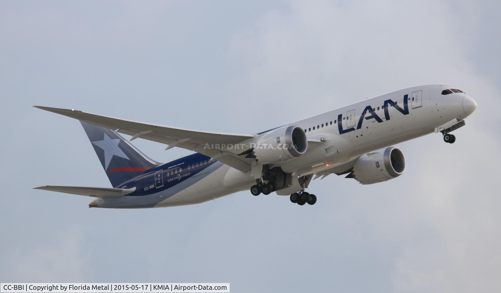 CC-BBI, 2014 Boeing 787-816 Dreamliner Dreamliner C/N 38480, MIA 2015