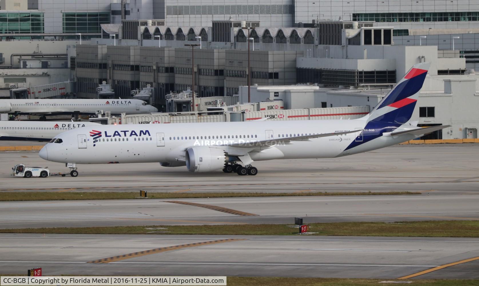 CC-BGB, 2014 Boeing 787-916 Dreamliner Dreamliner C/N 35318, MIA 2016