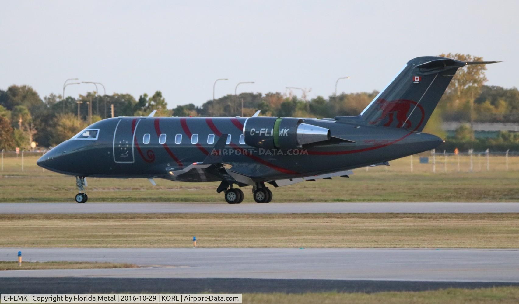 C-FLMK, 2008 Bombardier Challenger 605 (CL-600-2B16) C/N 5786, NBAA 2016