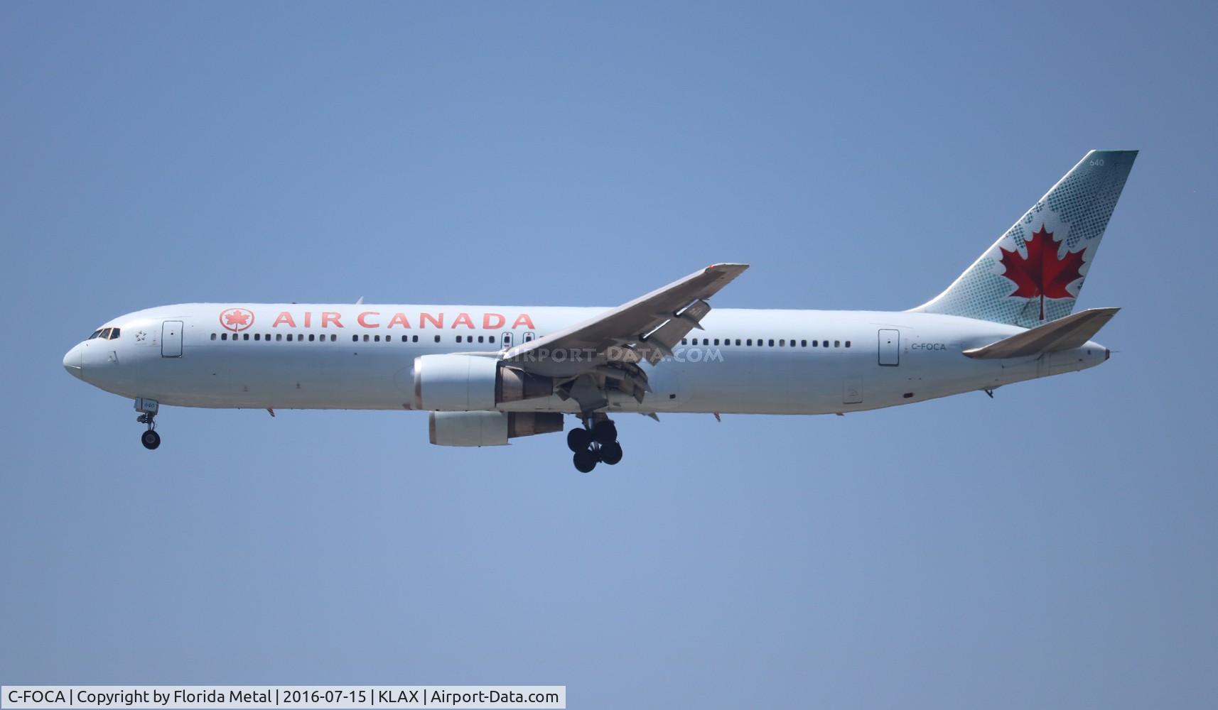 C-FOCA, 1990 Boeing 767-375/ER C/N 24575, LAX 2016