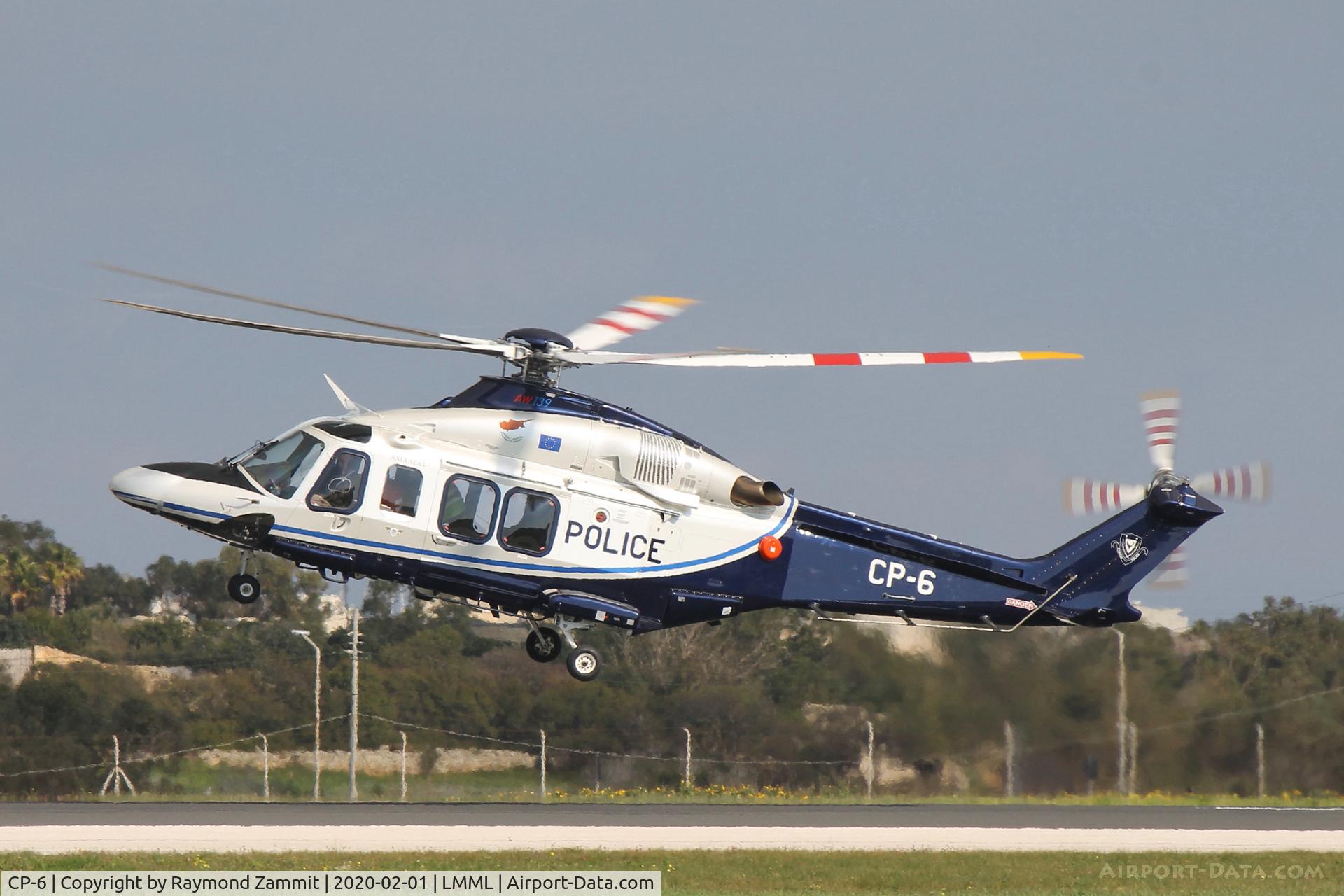 CP-6, 2010 AgustaWestland AW-139 C/N 31323, AgustaWestland AW-139 CP-6 Cyprus Police