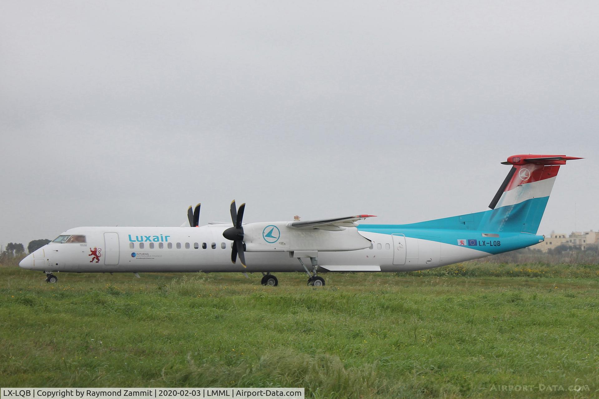 LX-LQB, 2015 De Havilland Canada DHC-8-402Q Dash 8 C/N 4512, DHC-8 LX-LQB Luxair