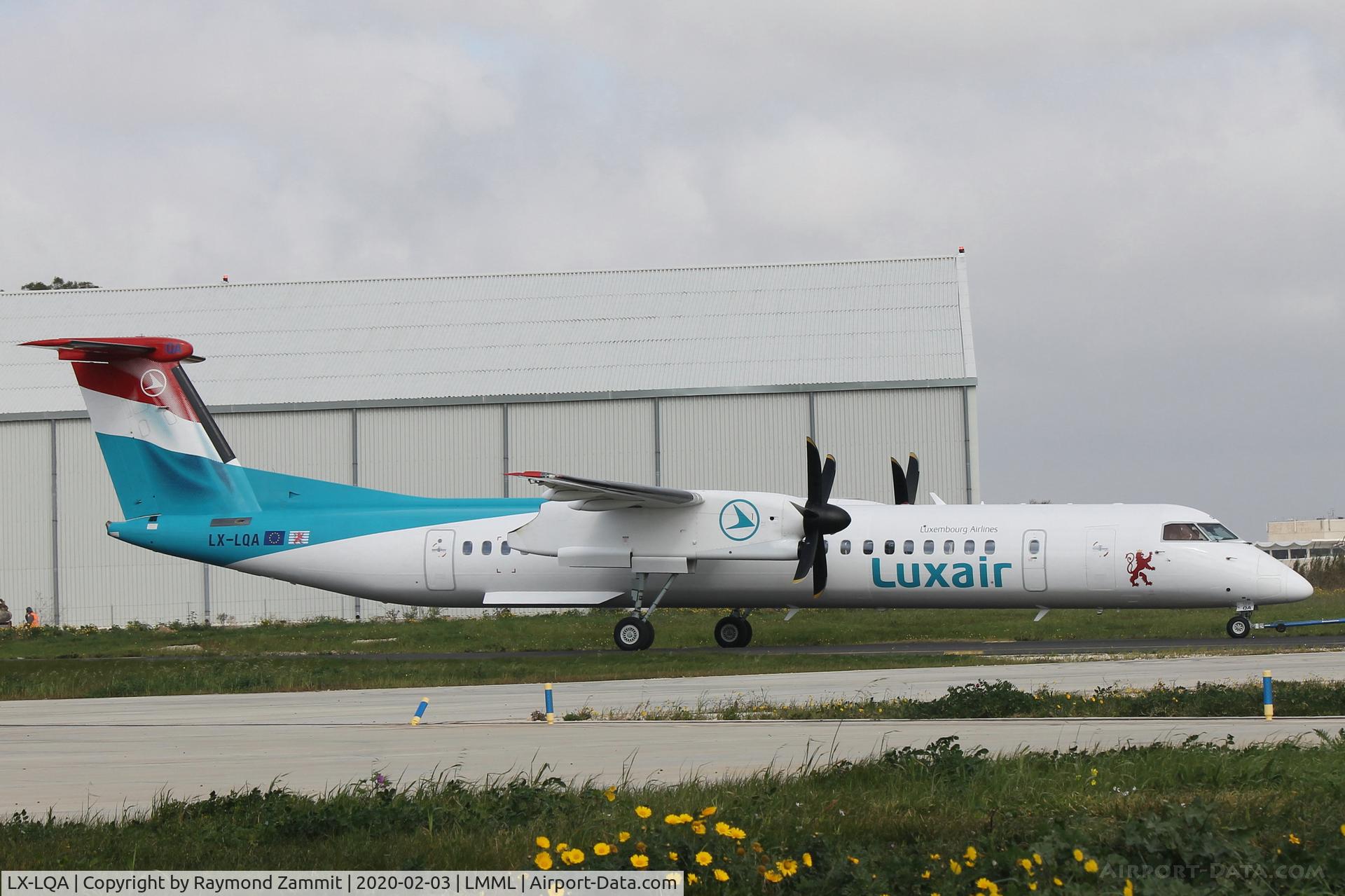 LX-LQA, 2014 De Havilland Canada DHC-8-402 Dash 8 C/N 4468, DHC-8 LX-LQA Luxair