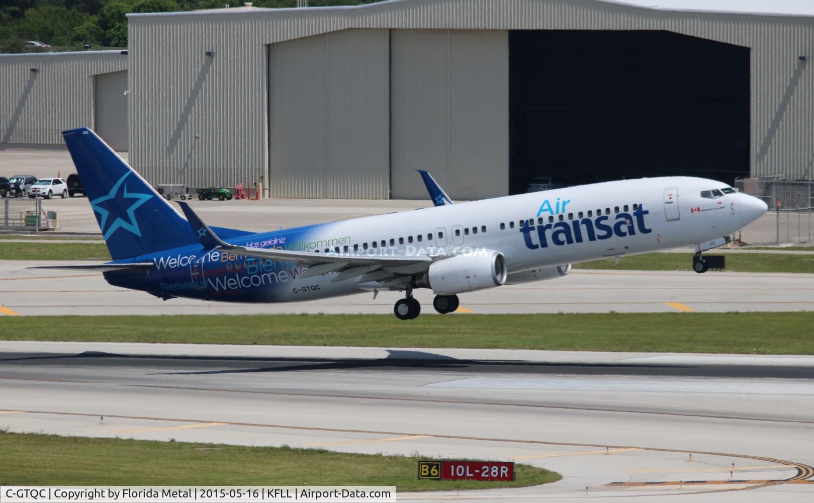 C-GTQC, 2006 Boeing 737-8Q8 C/N 29368, FLL 2015