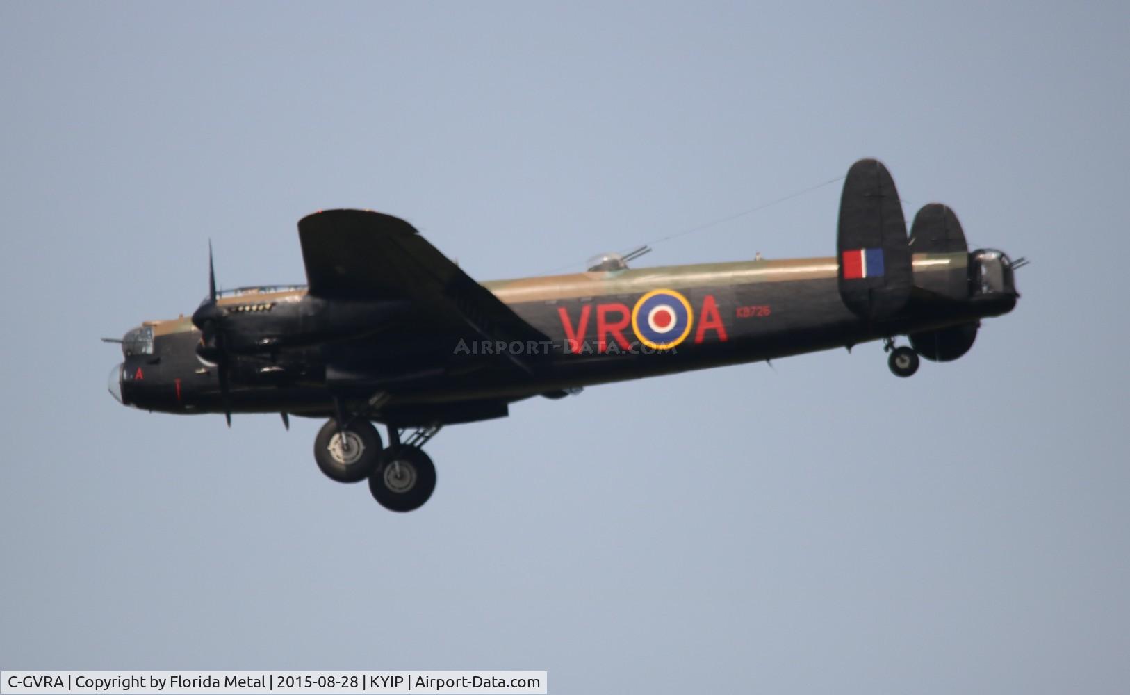 C-GVRA, 1945 Victory Aircraft Avro 683 Lancaster BX C/N FM 213 (3414), TOM 2015