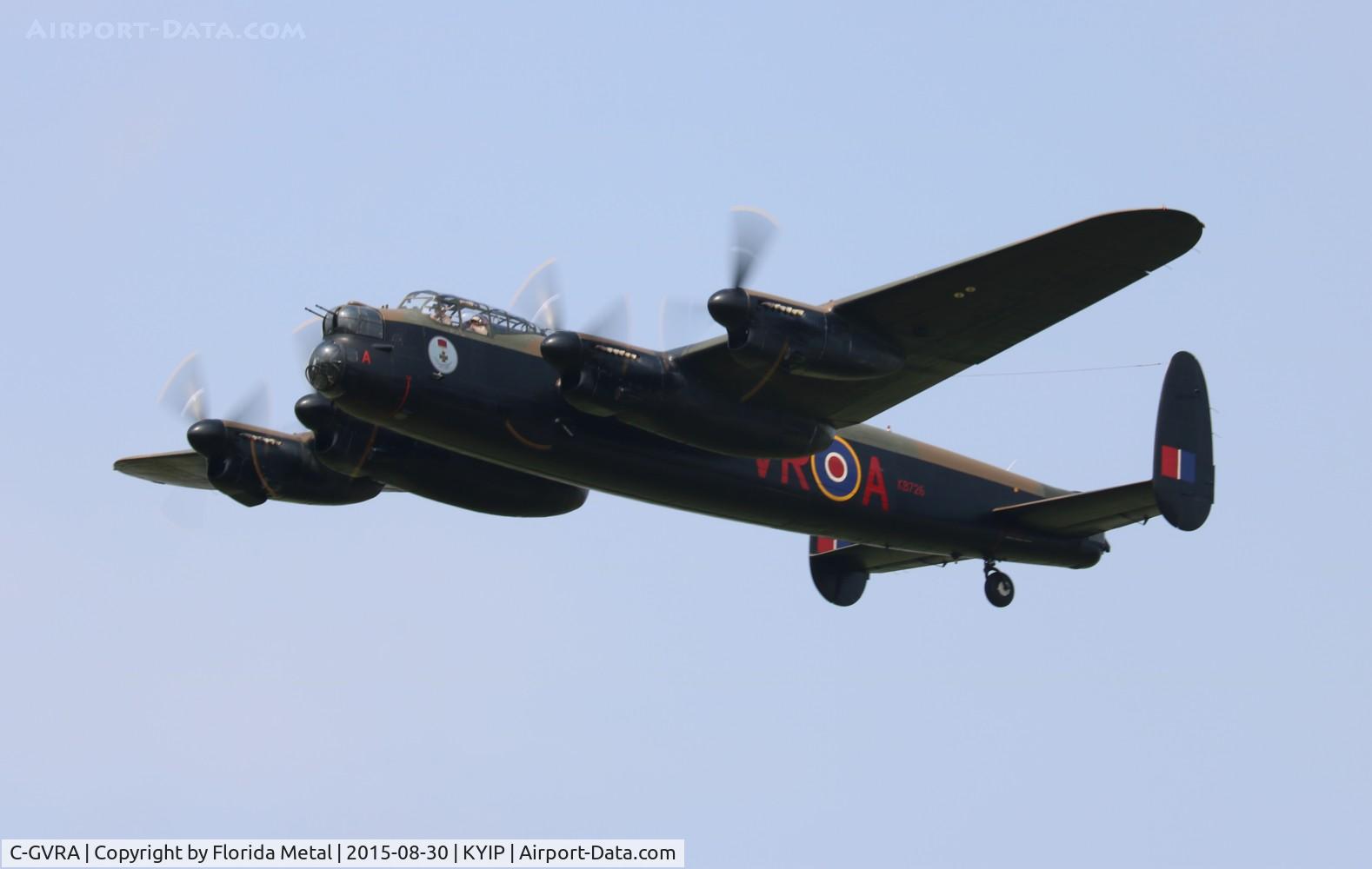 C-GVRA, 1945 Victory Aircraft Avro 683 Lancaster BX C/N FM 213 (3414), TOM 2015