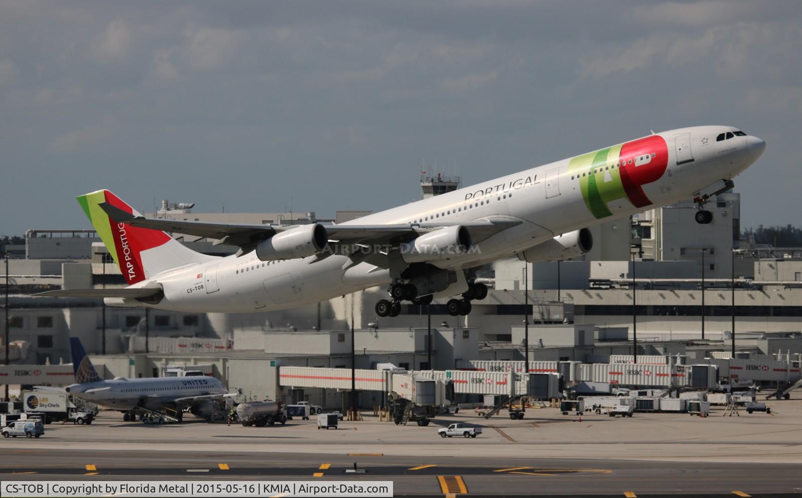 CS-TOB, 1994 Airbus A340-312 C/N 044, MIA 2015