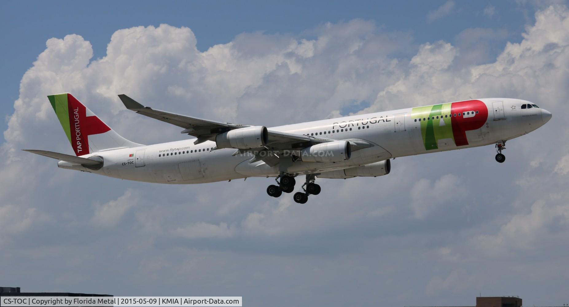 CS-TOC, 1995 Airbus A340-312 C/N 079, MIA 2015