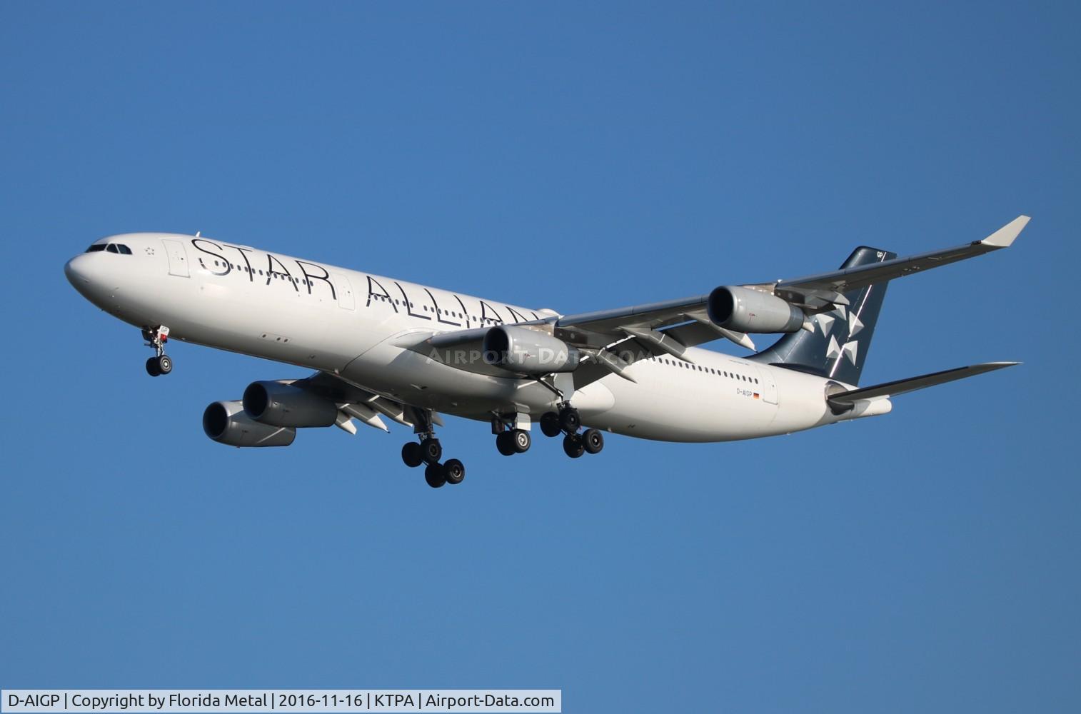 D-AIGP, 1998 Airbus A340-313X C/N 252, TPA 2016