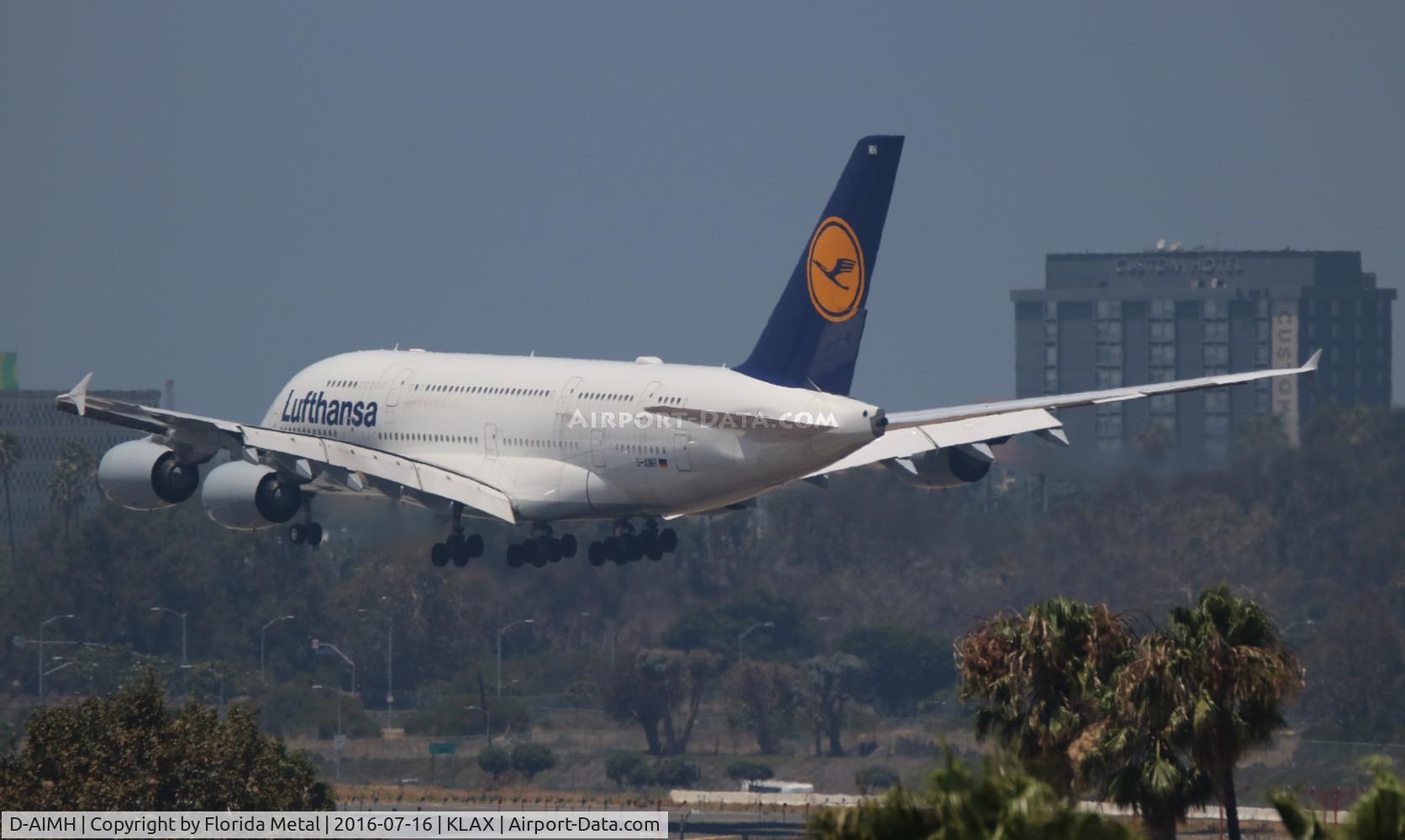 D-AIMH, 2010 Airbus A380-841 C/N 070, LAX 2016