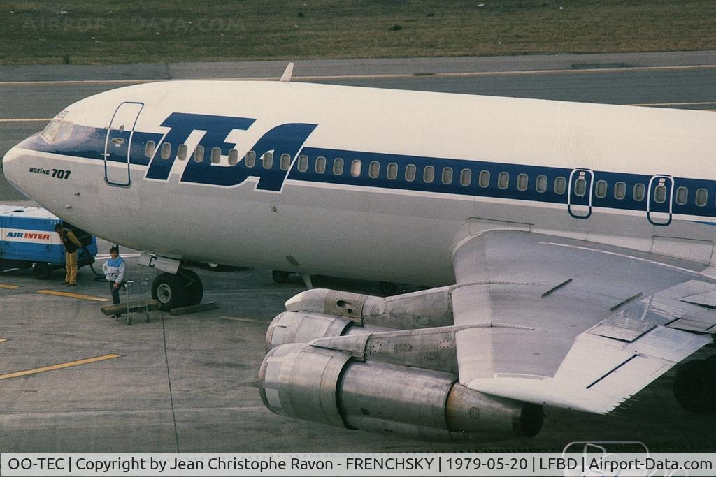 OO-TEC, 1959 Boeing 707-131 C/N 17659, TEA - Trans European Airways Plus d'informations sur TEA - Trans European Airways