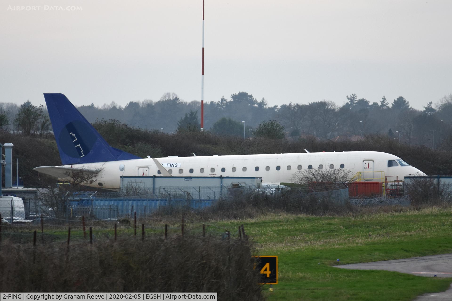 2-FING, 2006 Embraer 170LR (ERJ-170-100LR) C/N 17000155, End of the road for 2-FING, as now in the scrapping area.