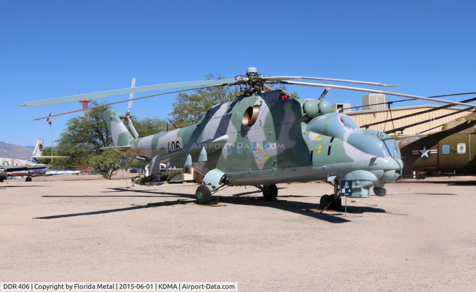 DDR 406, Mil Mi-24D Hind C/N B4002, PIMA 2015