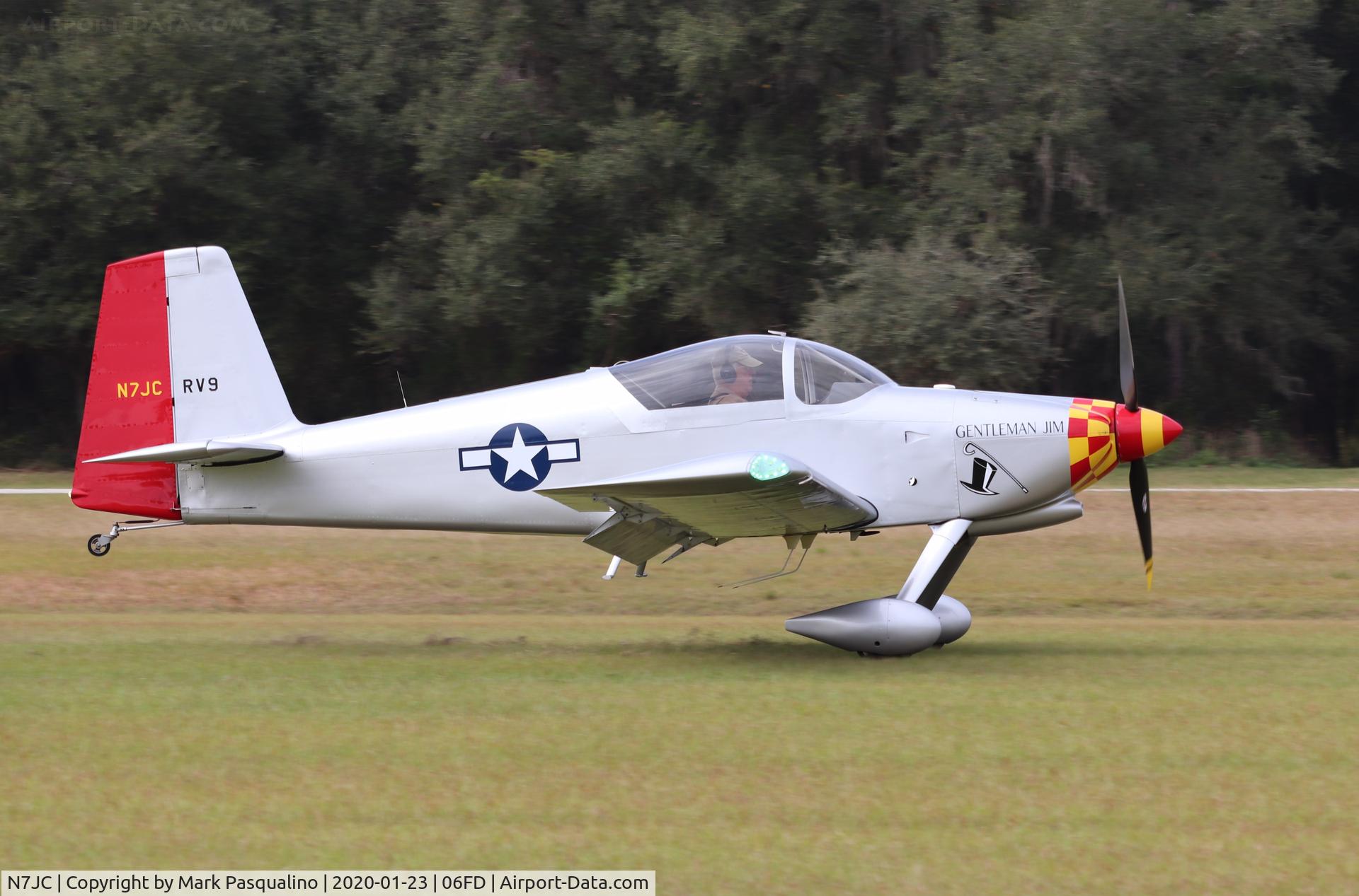 N7JC, 2001 Vans RV-9A C/N 90092, Vans RV-9