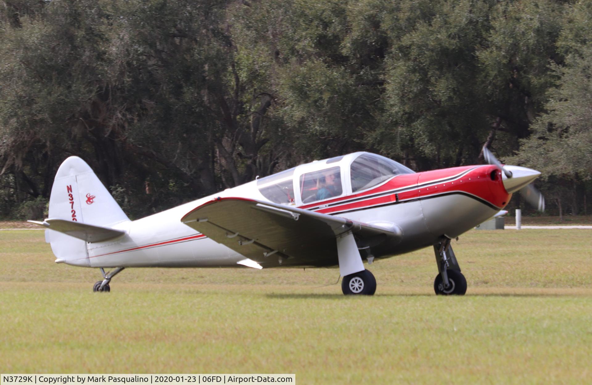 N3729K, 1946 Globe GC-1B Swift C/N 1422, Globe GC-1B