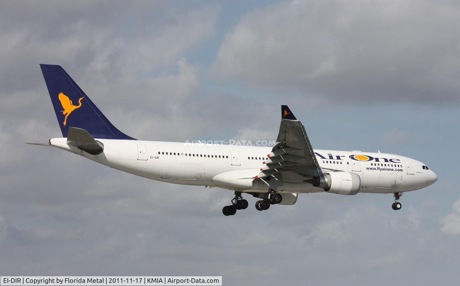 EI-DIR, 1999 Airbus A330-202 C/N 272, MIA 2011