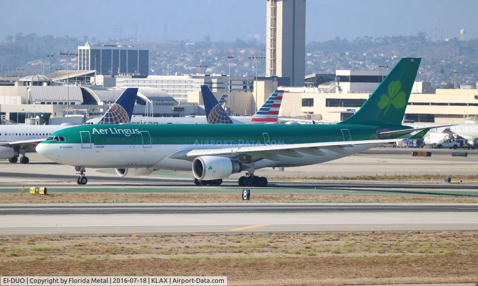 EI-DUO, 2007 Airbus A330-202 C/N 841, LAX 2016