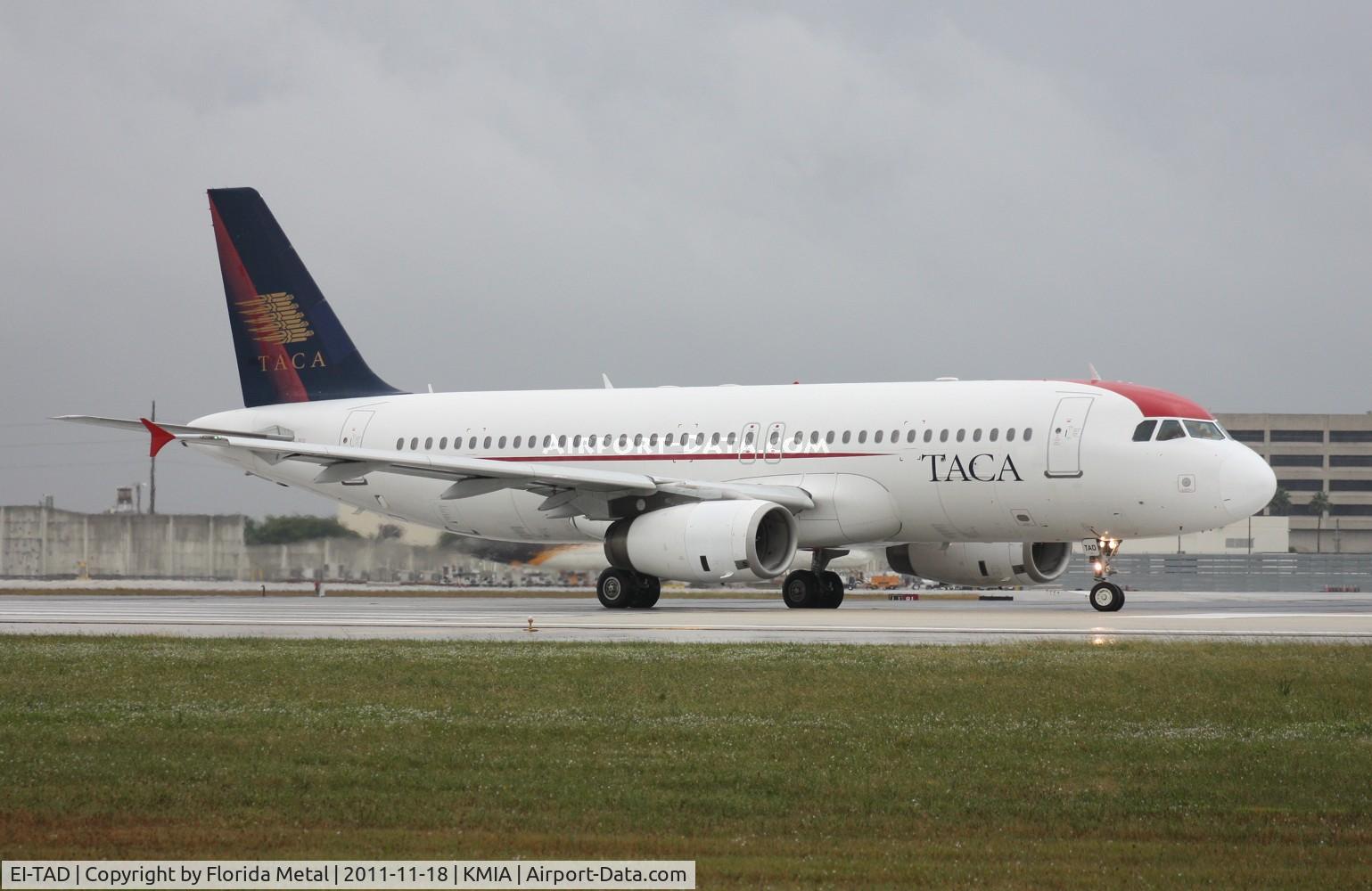 EI-TAD, 2000 Airbus A320-233 C/N 1334, MIA 2011