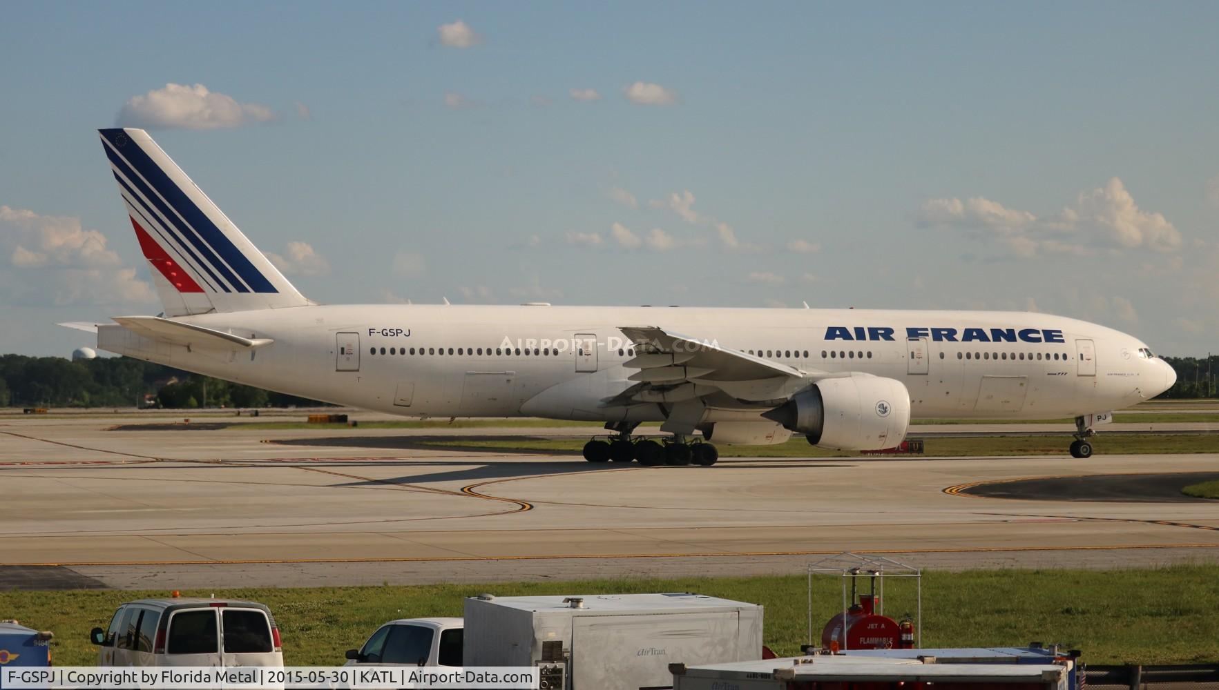 F-GSPJ, 1999 Boeing 777-228/ER C/N 29009, ATL 2015